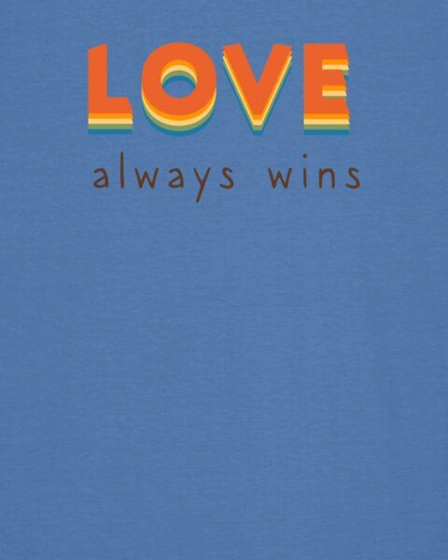 watapparel T-Shirt Unisex Love always wins – Ansicht 3