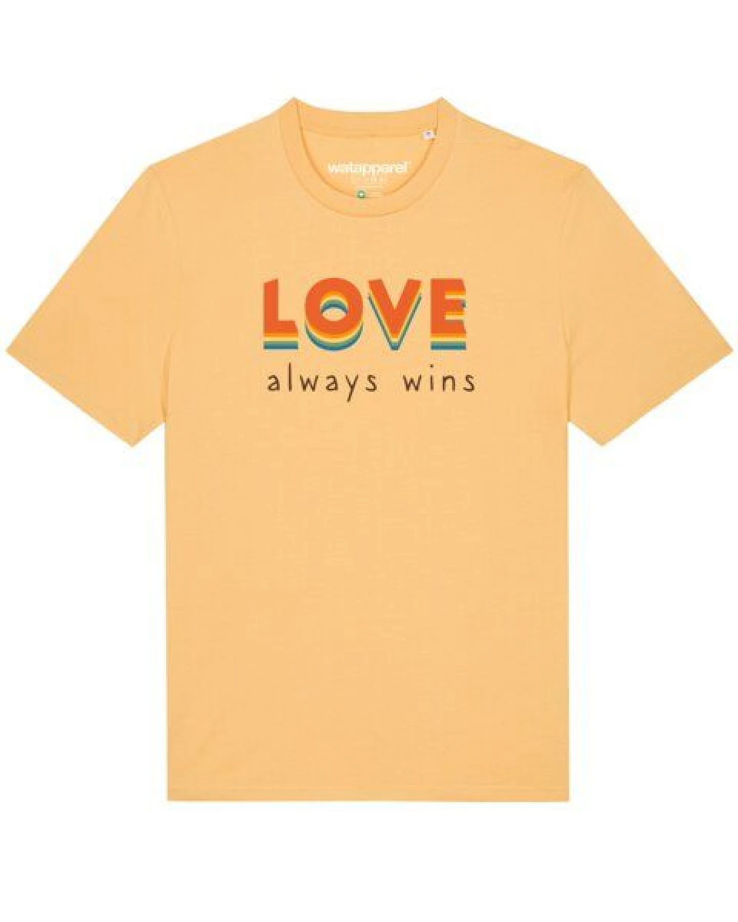 watapparel T-Shirt Unisex Love always wins – Ansicht 2