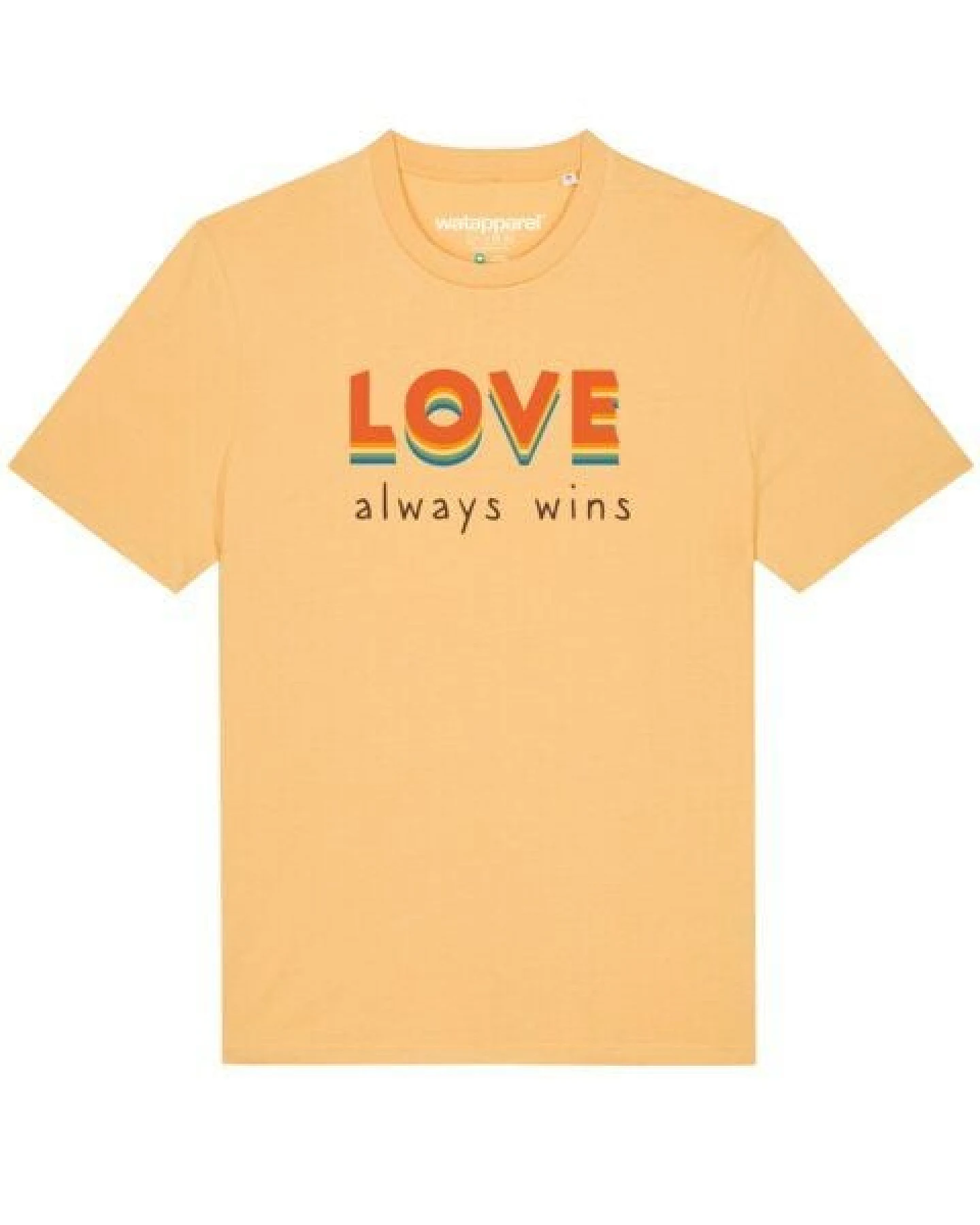 watapparel T-Shirt Unisex Love always wins – Ansicht 2