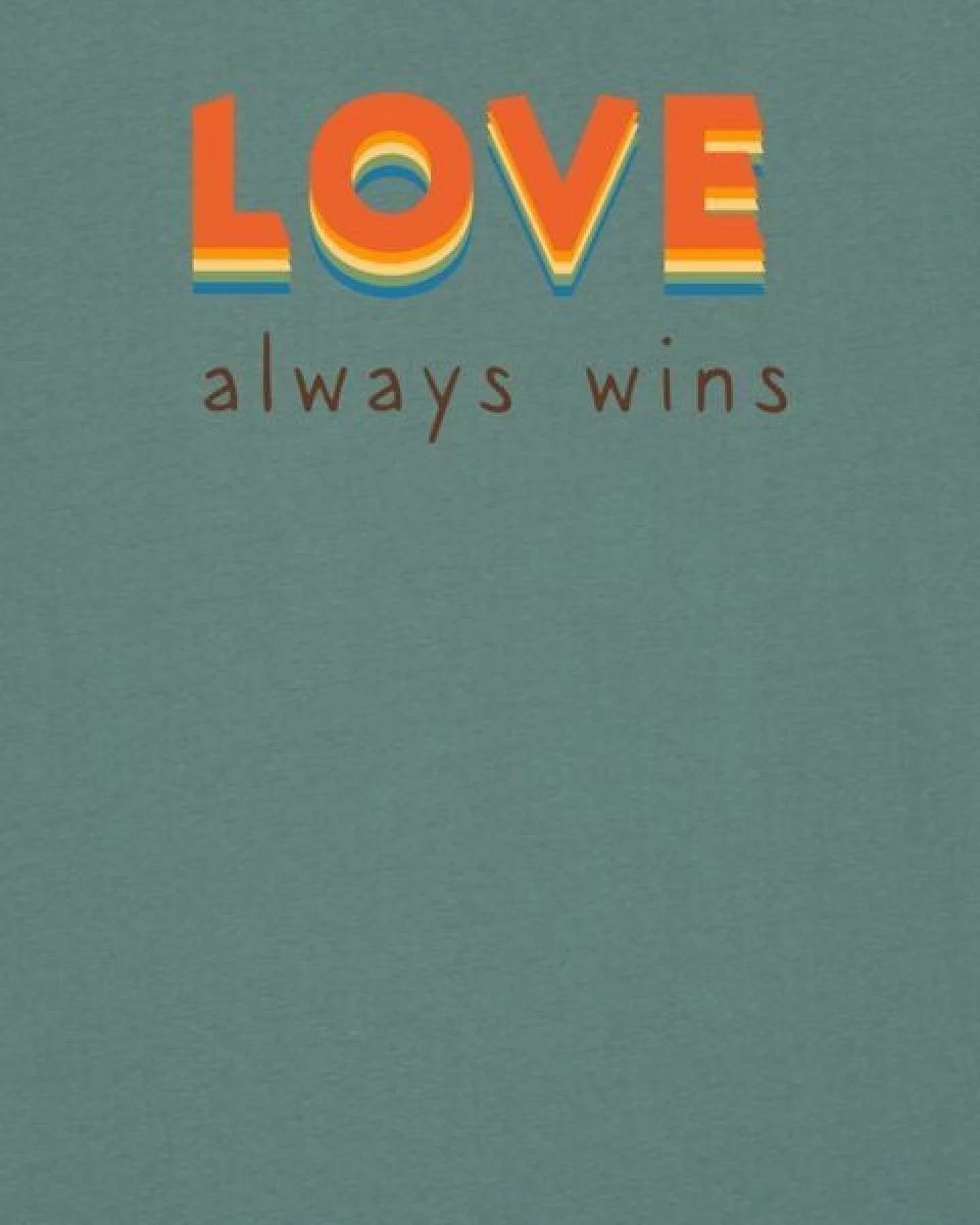 watapparel T-Shirt Unisex Love always wins – Ansicht 3
