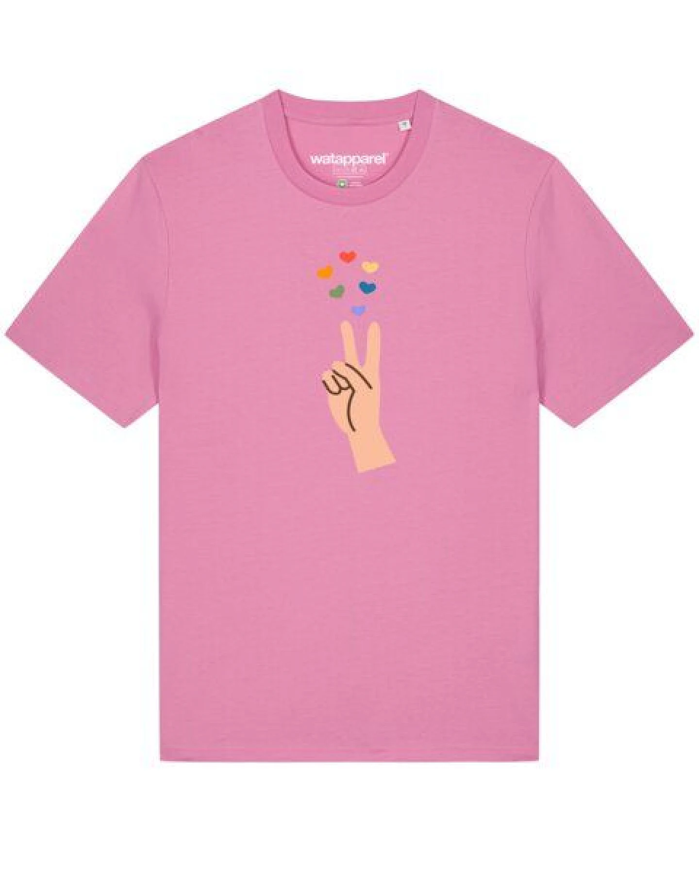 watapparel T-Shirt Unisex Spread Love – Ansicht 2