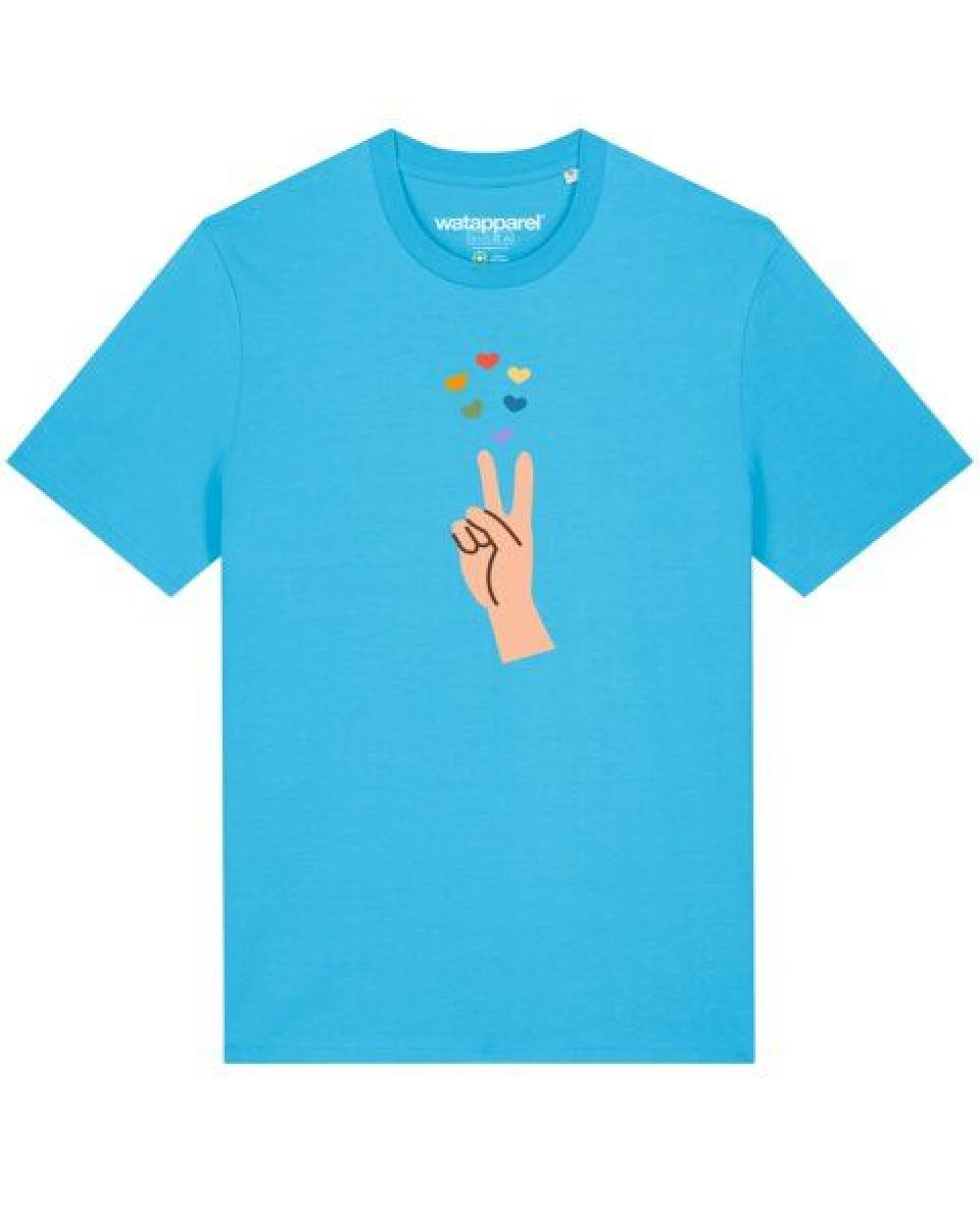 watapparel T-Shirt Unisex Spread Love – Ansicht 2