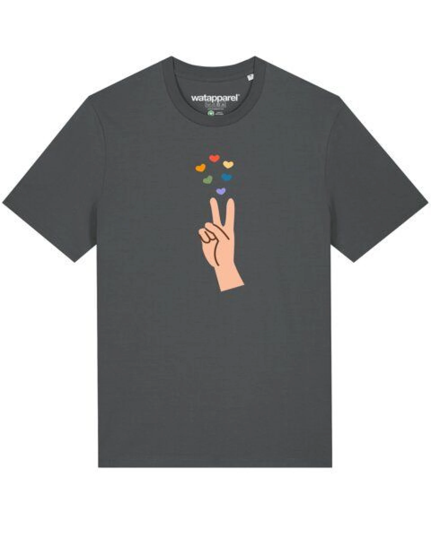 watapparel T-Shirt Unisex Spread Love – Ansicht 2