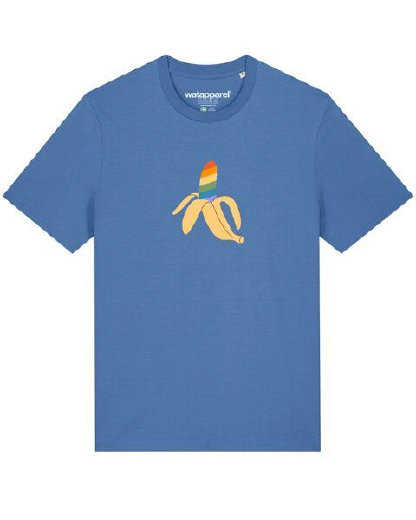 watapparel T-Shirt Unisex Rainbow Banana – Ansicht 2