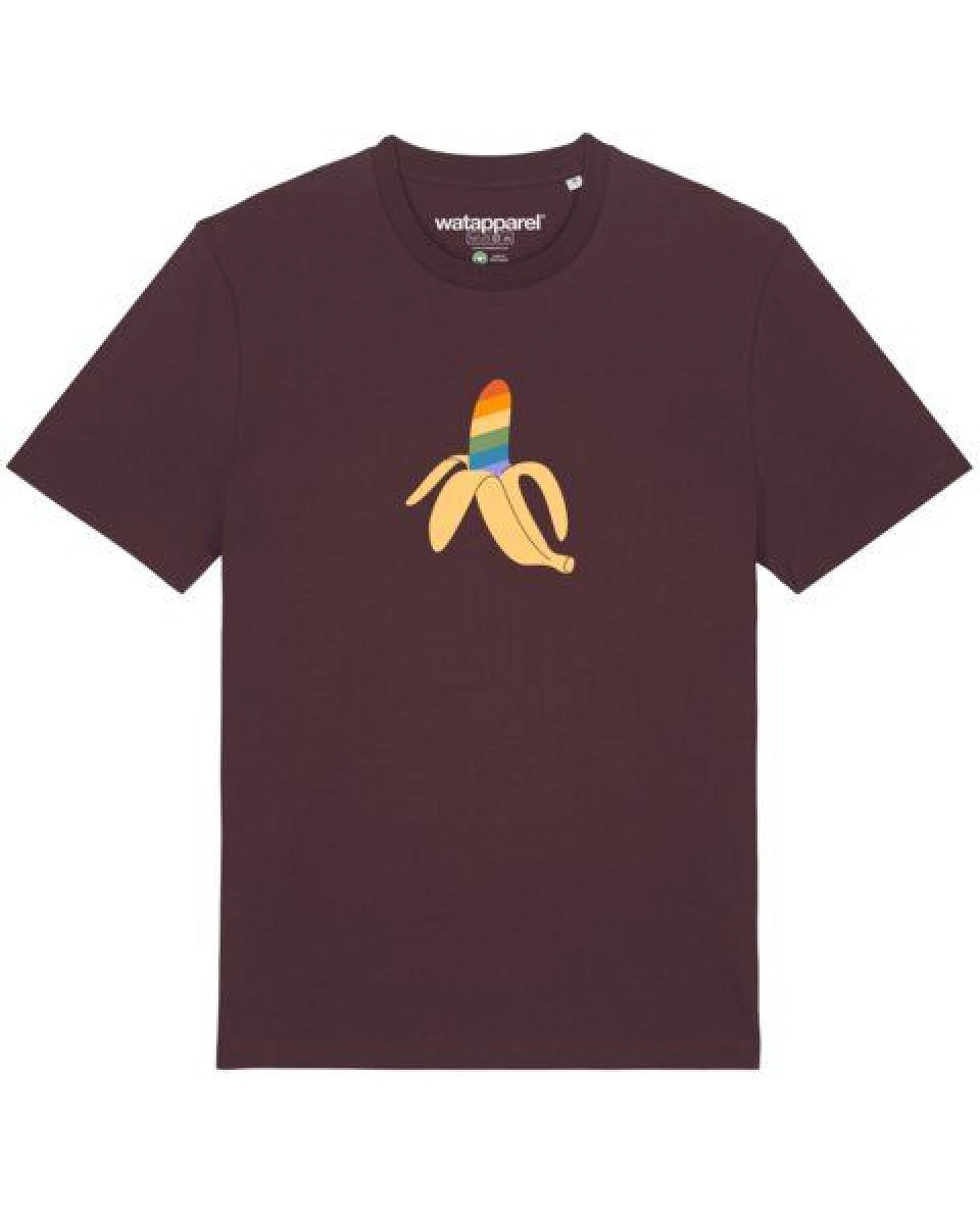 watapparel T-Shirt Unisex Rainbow Banana – Ansicht 2