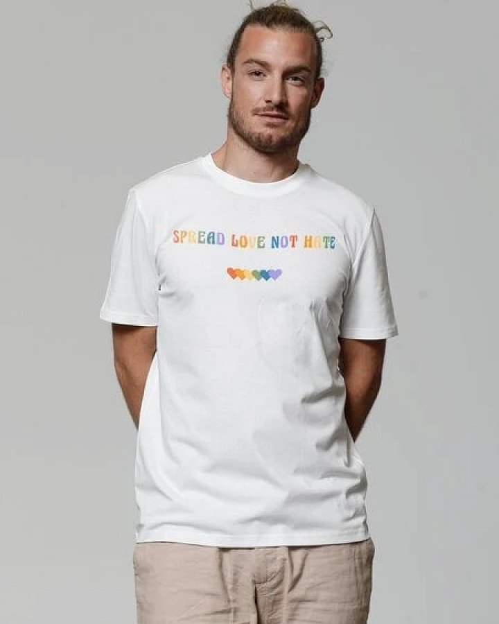 watapparel T-Shirt Unisex Spread Love not Hate