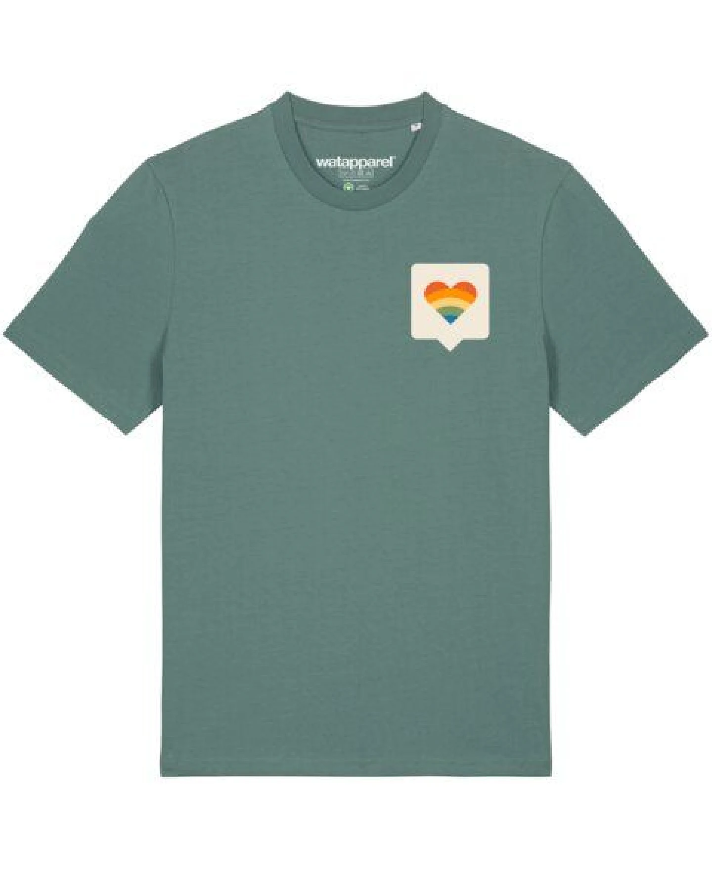 watapparel T-Shirt Unisex Von Herzen – Ansicht 2