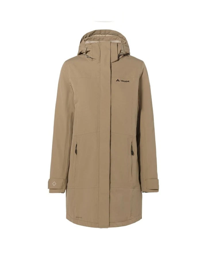 Vaude - Women's Skomer Wool Parka II - Parka Gr 36 beige