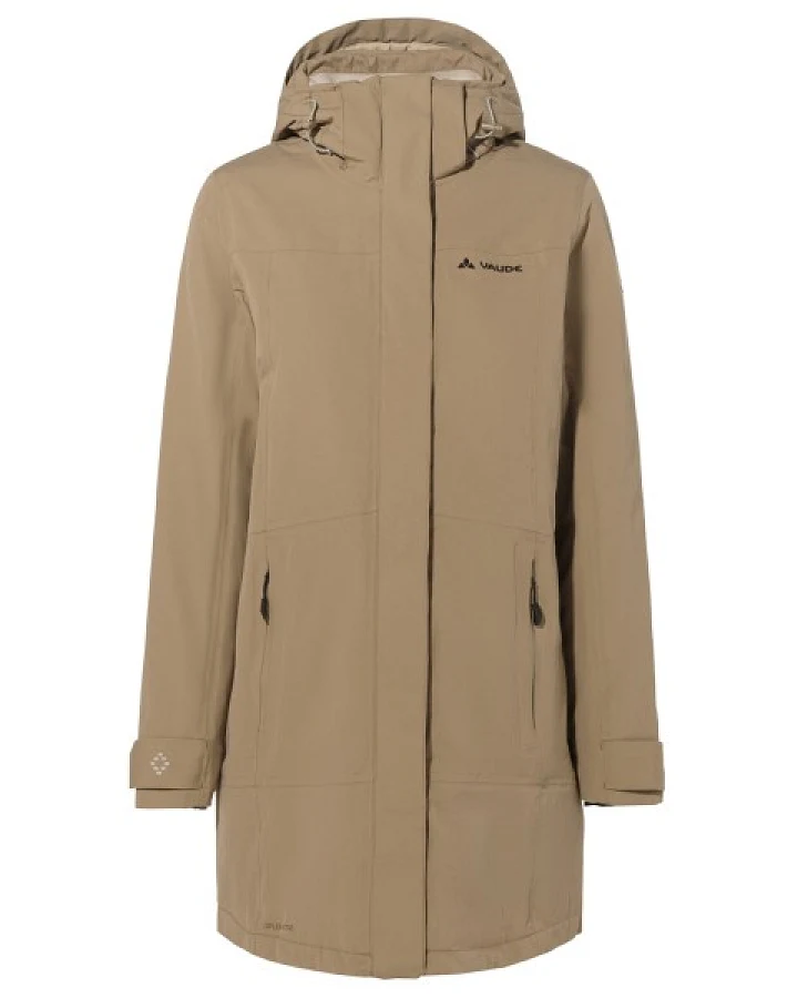 Vaude - Women's Skomer Wool Parka II - Parka Gr 36 beige