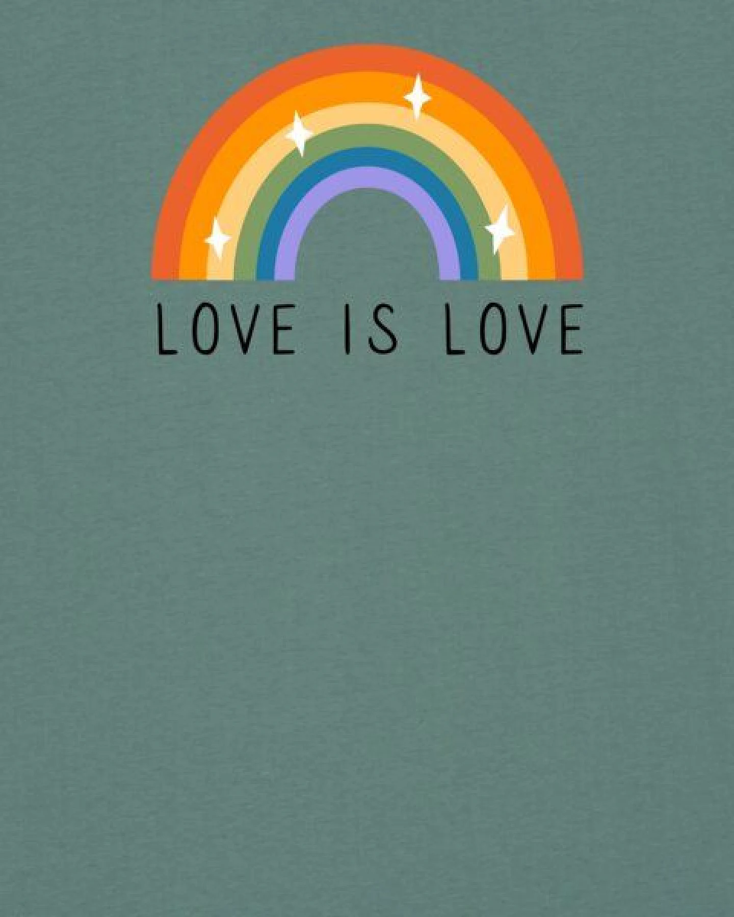 watapparel T-Shirt Unisex Love is Love – Ansicht 3