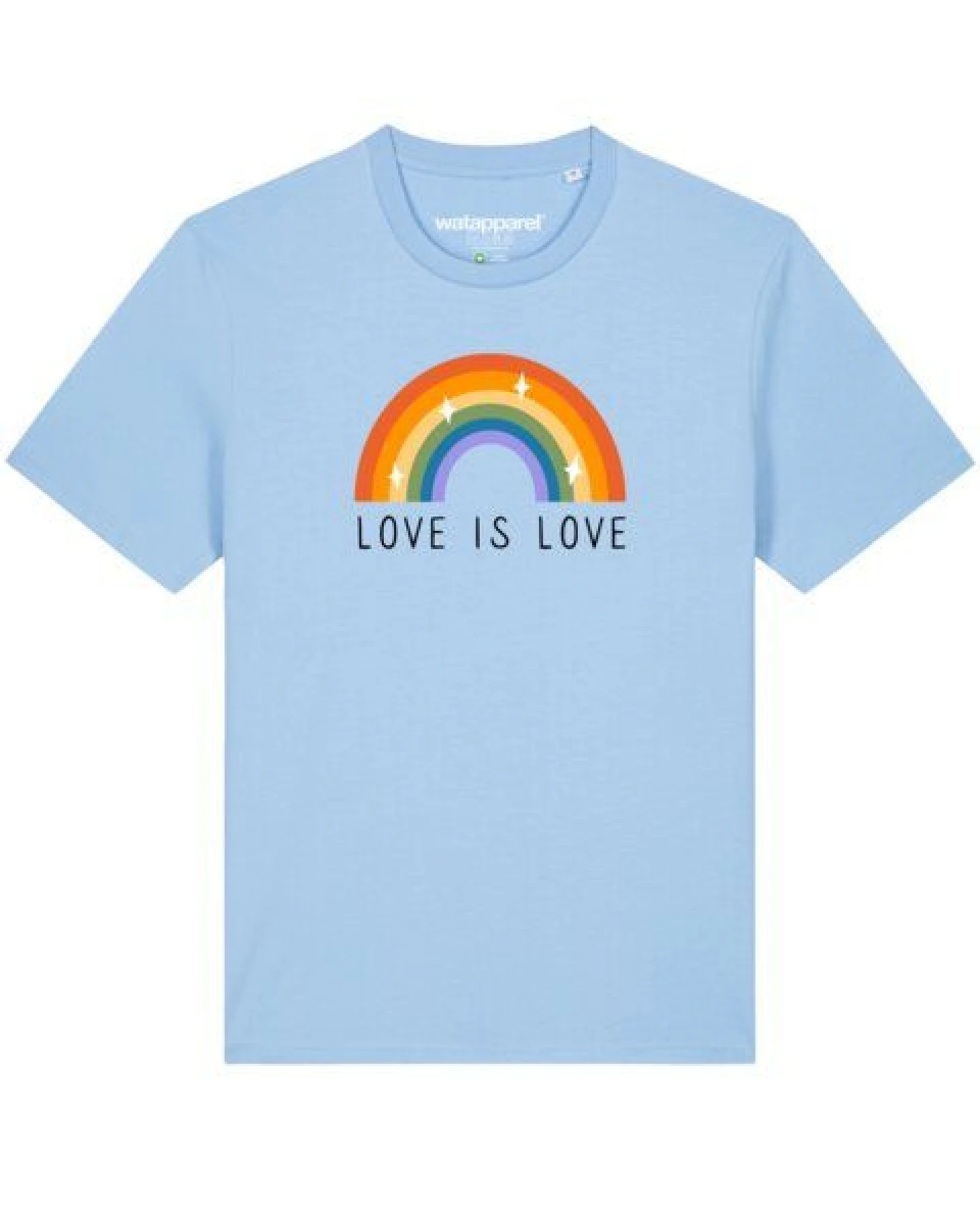 watapparel T-Shirt Unisex Love is Love – Ansicht 2