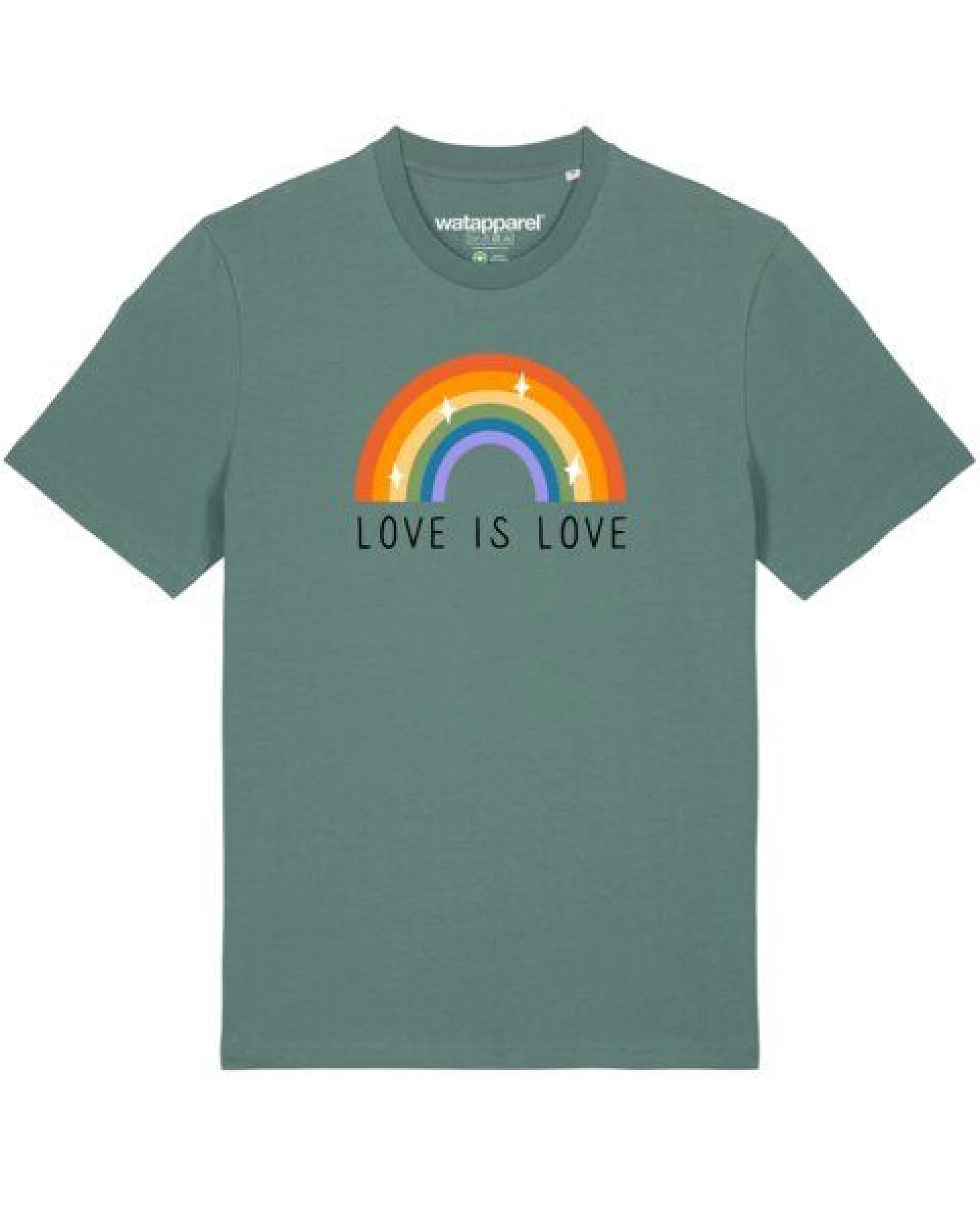 watapparel T-Shirt Unisex Love is Love – Ansicht 2