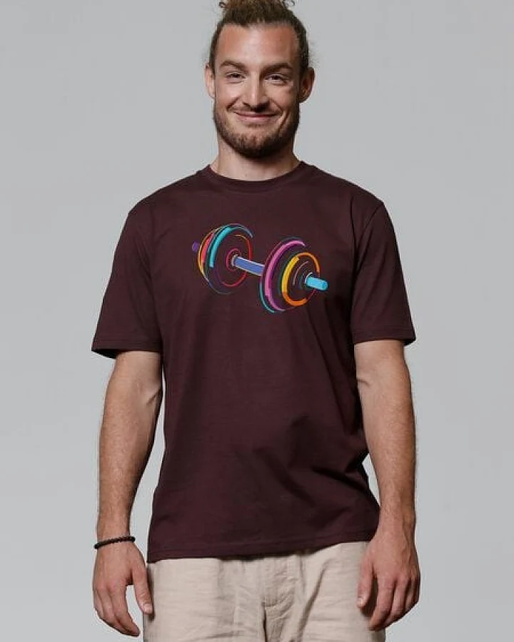 watapparel T-Shirt Unisex 80s Hantel
