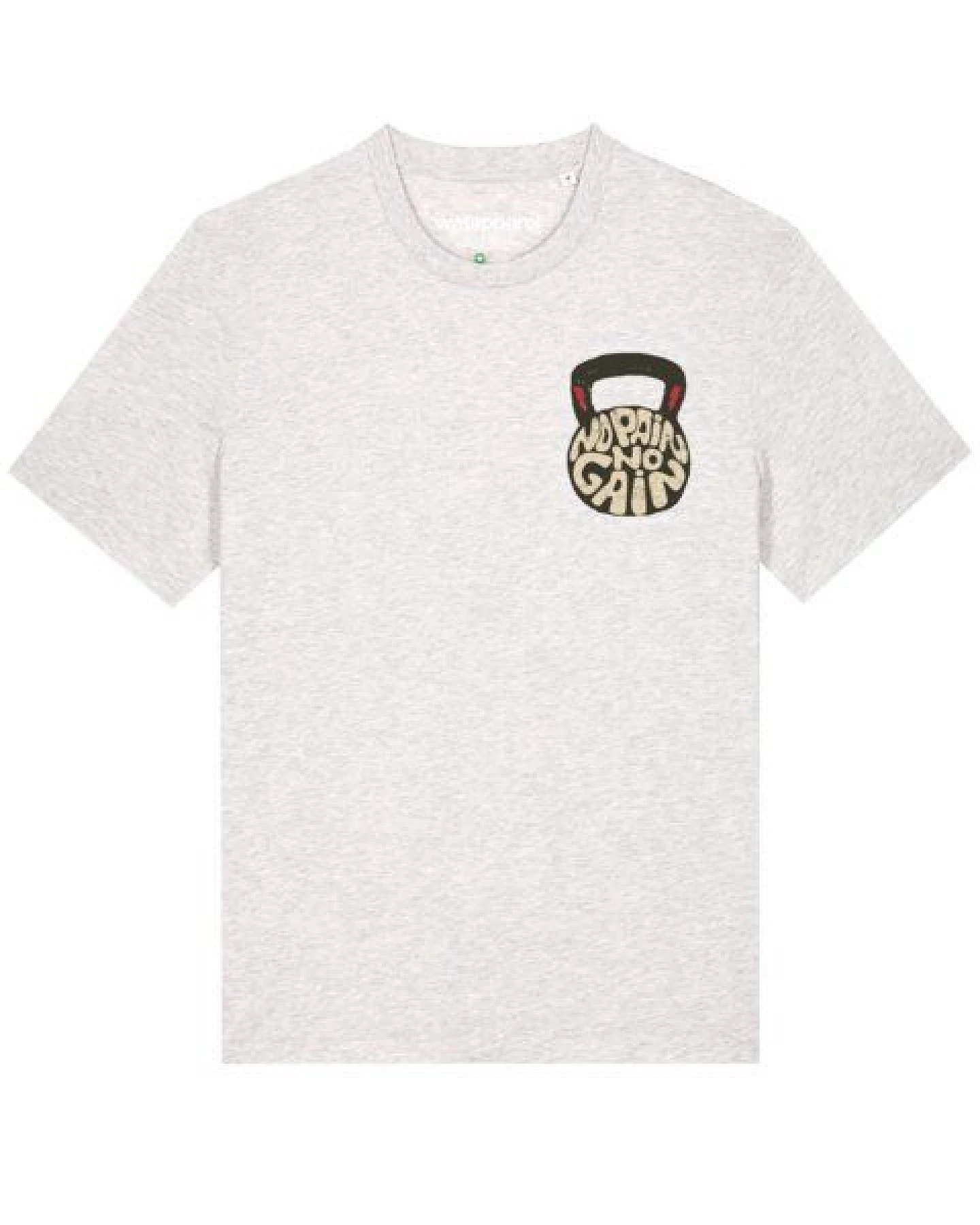 watapparel T-Shirt Unisex No Pain, no Gain 01 – Ansicht 2
