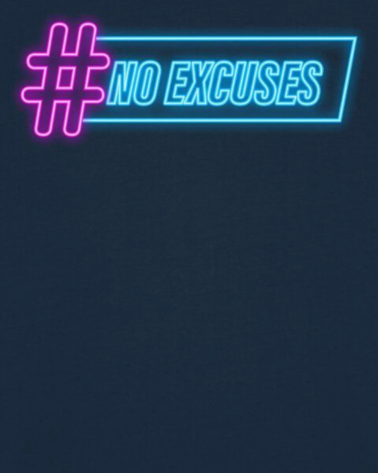 watapparel T-Shirt Unisex No Excuses – Ansicht 3