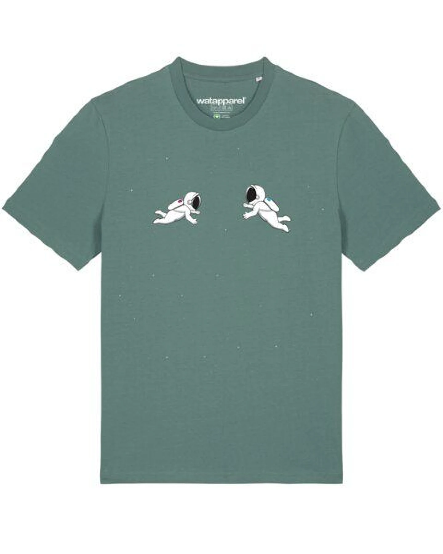 watapparel T-Shirt Unisex Space love – Ansicht 2
