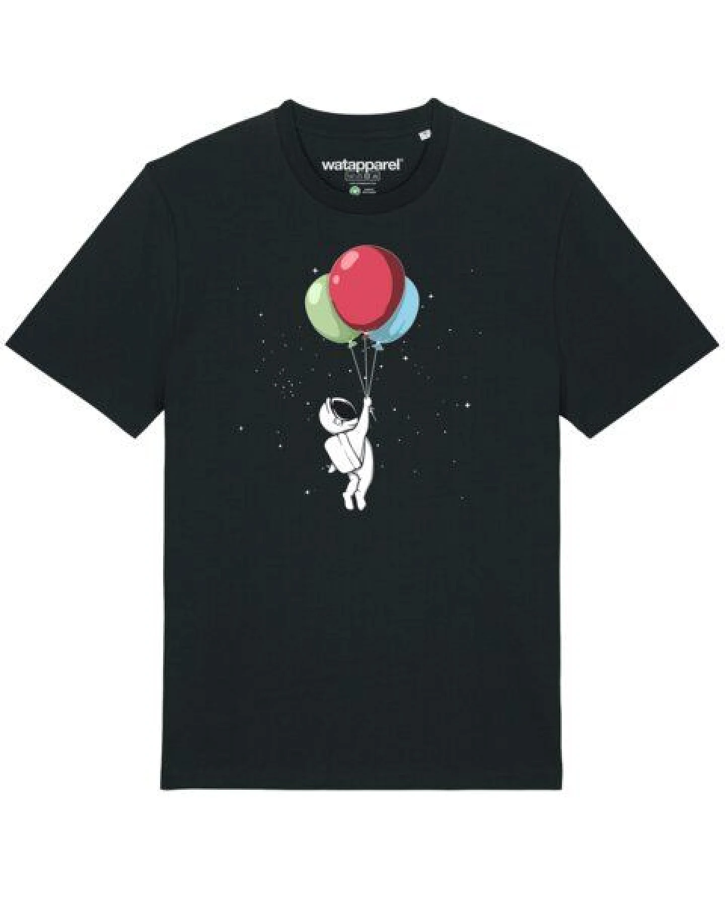 watapparel T-Shirt Unisex Little Balloon Astronaut – Ansicht 2