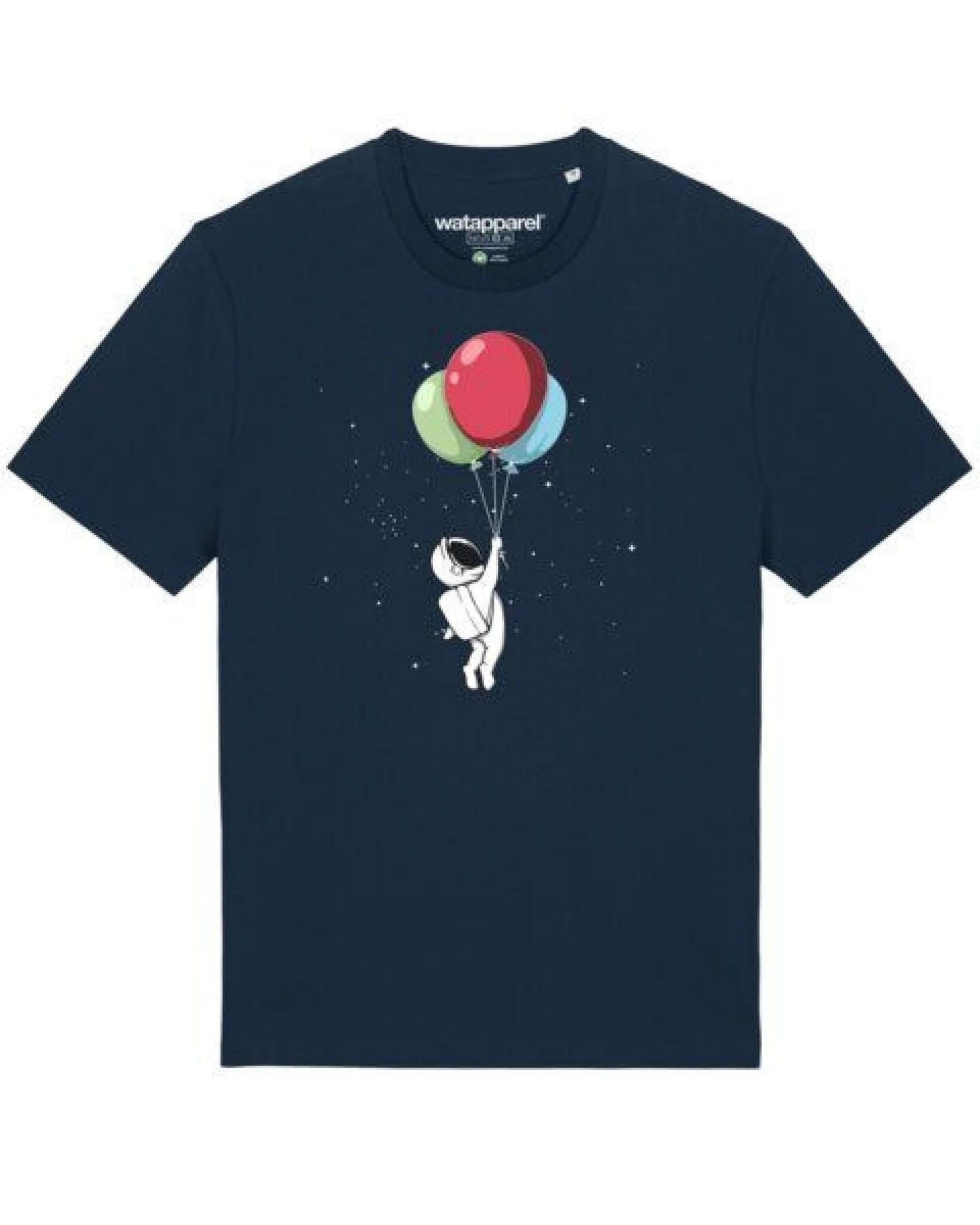 watapparel T-Shirt Unisex Little Balloon Astronaut – Ansicht 2