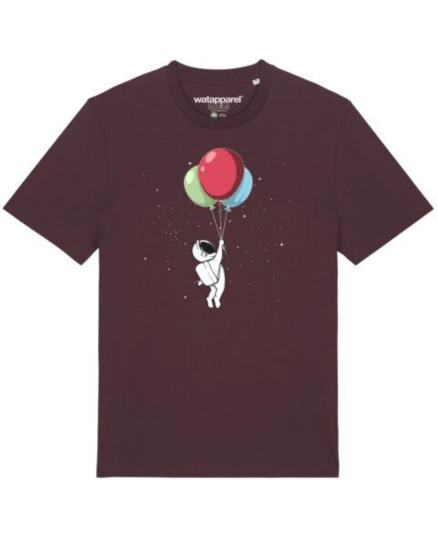 watapparel T-Shirt Unisex Little Balloon Astronaut – Ansicht 2