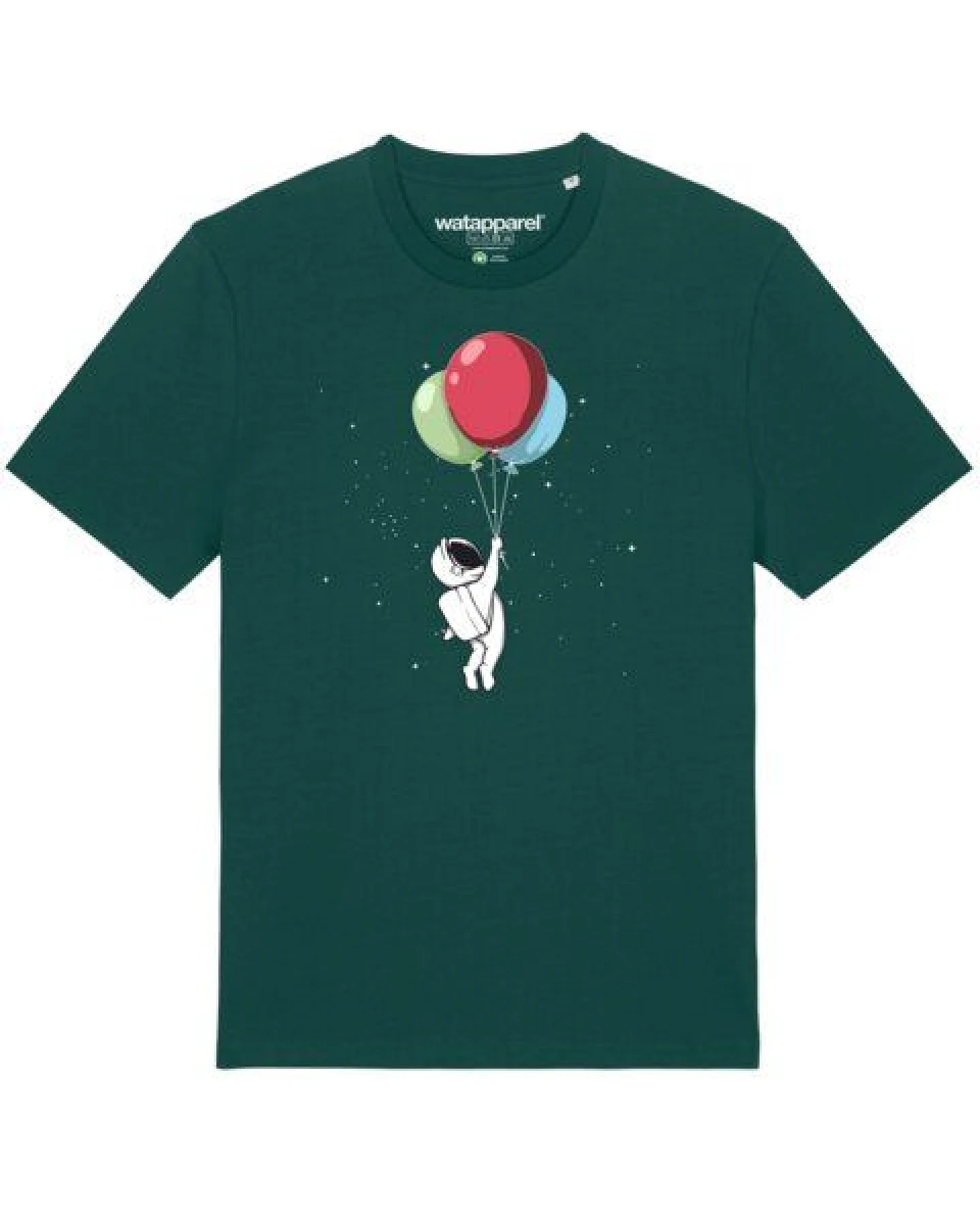 watapparel T-Shirt Unisex Little Balloon Astronaut – Ansicht 2