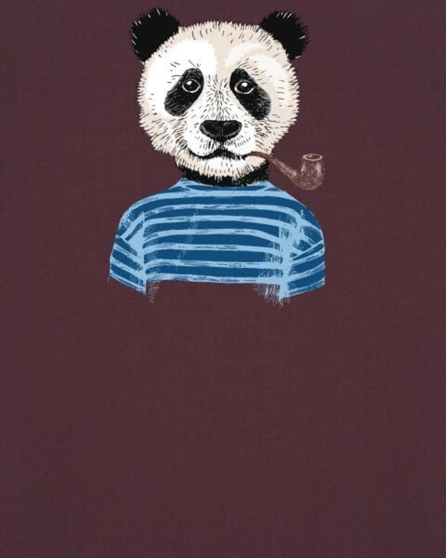 watapparel T-Shirt Unisex Panda – Ansicht 3