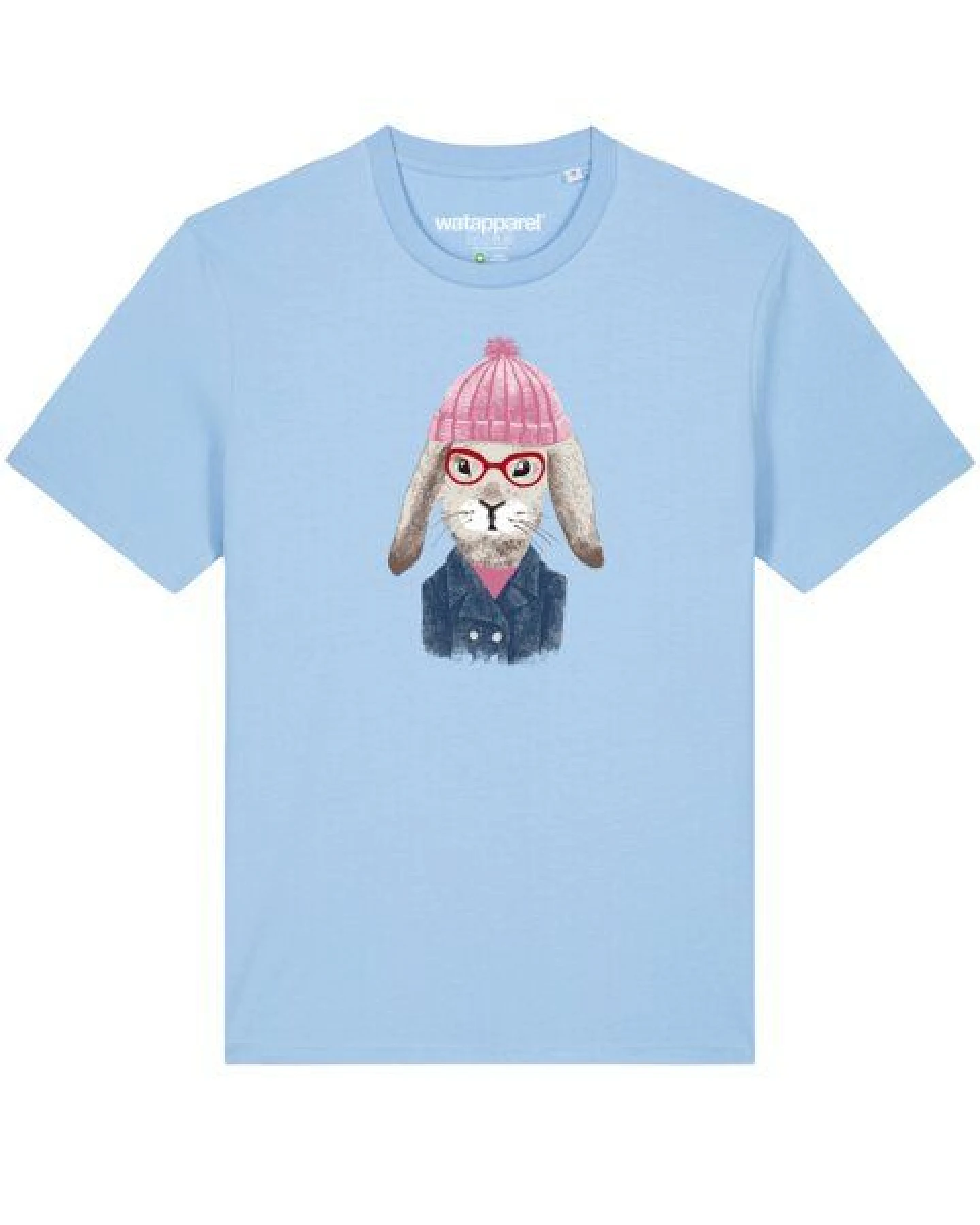 watapparel T-Shirt Unisex Hase – Ansicht 2