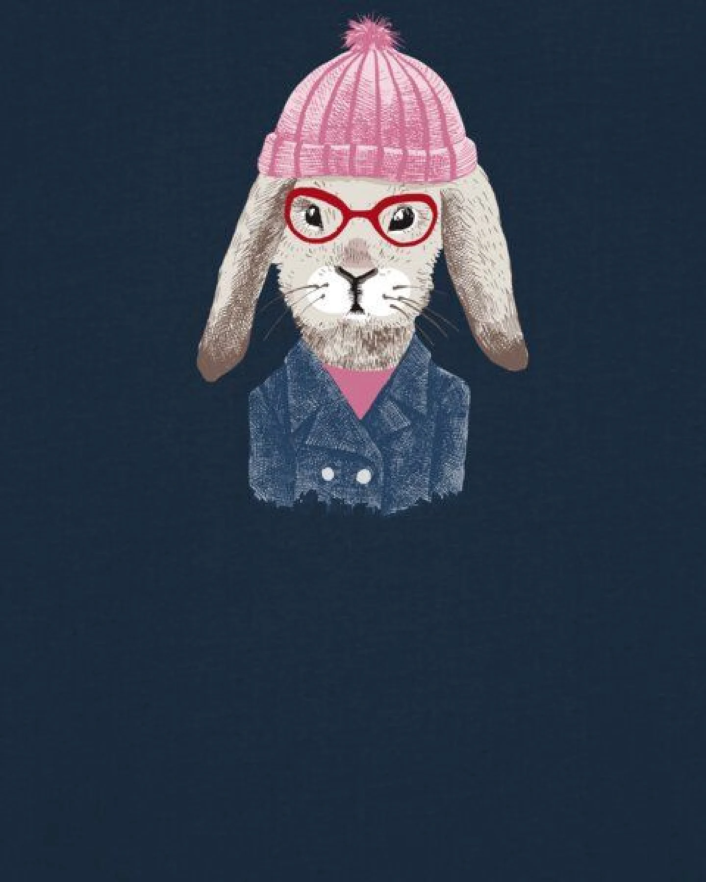 watapparel T-Shirt Unisex Hase – Ansicht 3