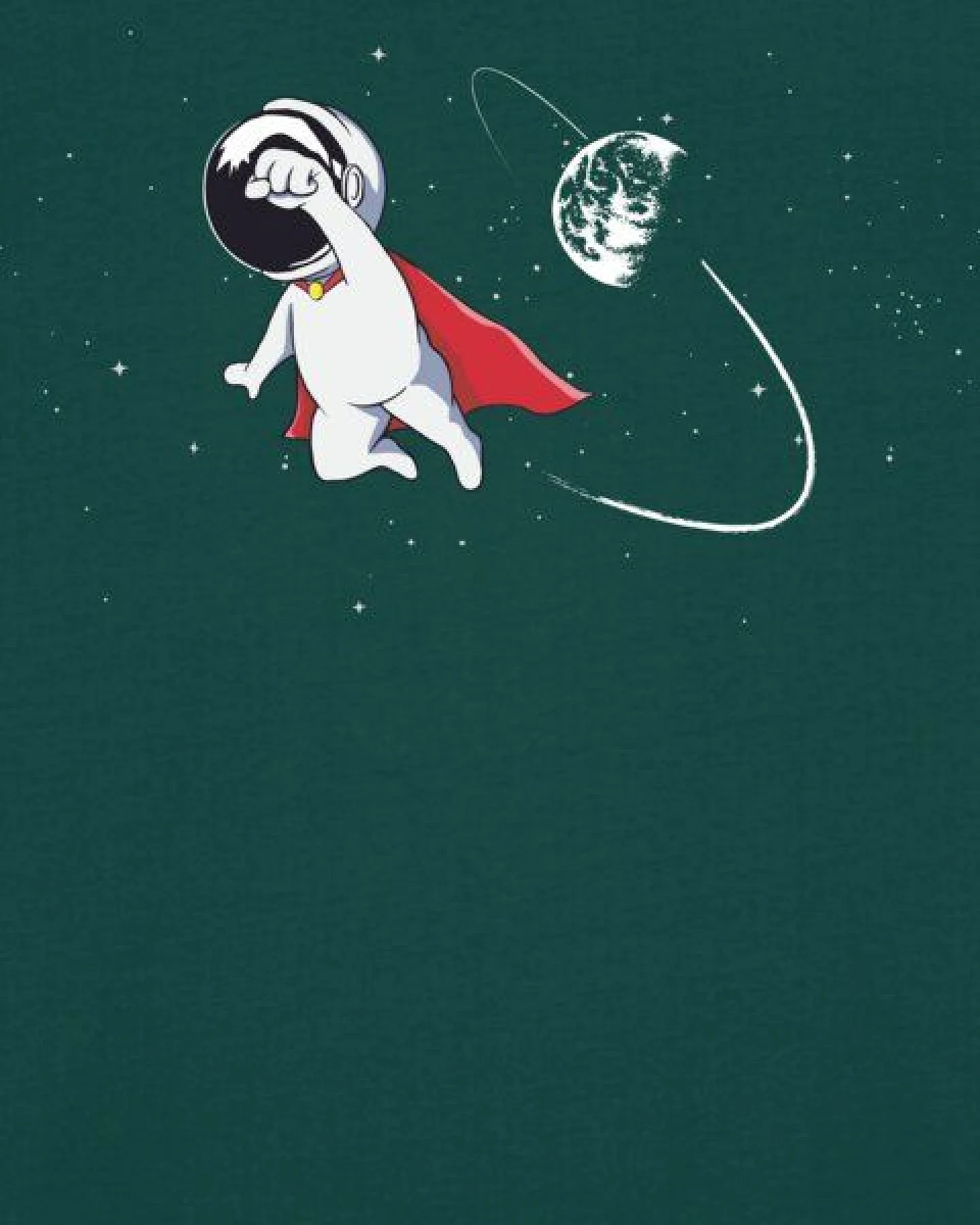 watapparel T-Shirt Unisex Superastronaut – Ansicht 3