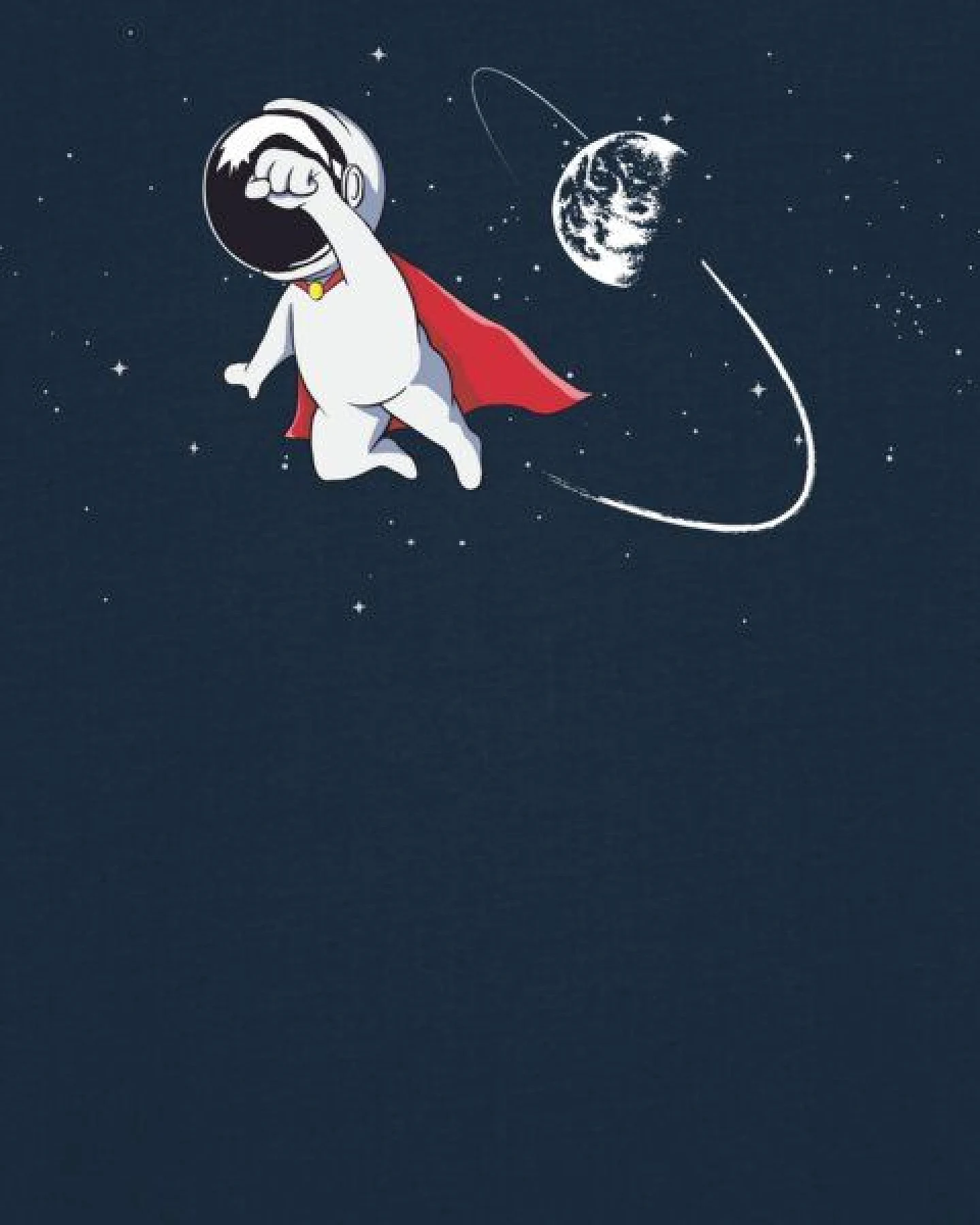 watapparel T-Shirt Unisex Superastronaut – Ansicht 3
