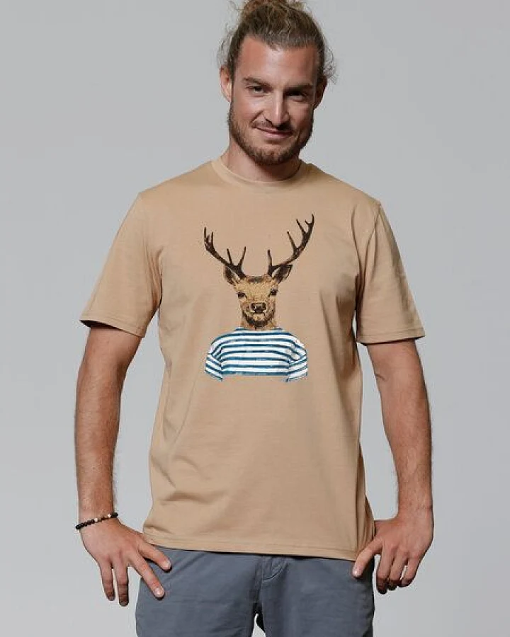 watapparel T-Shirt Unisex Hirsch