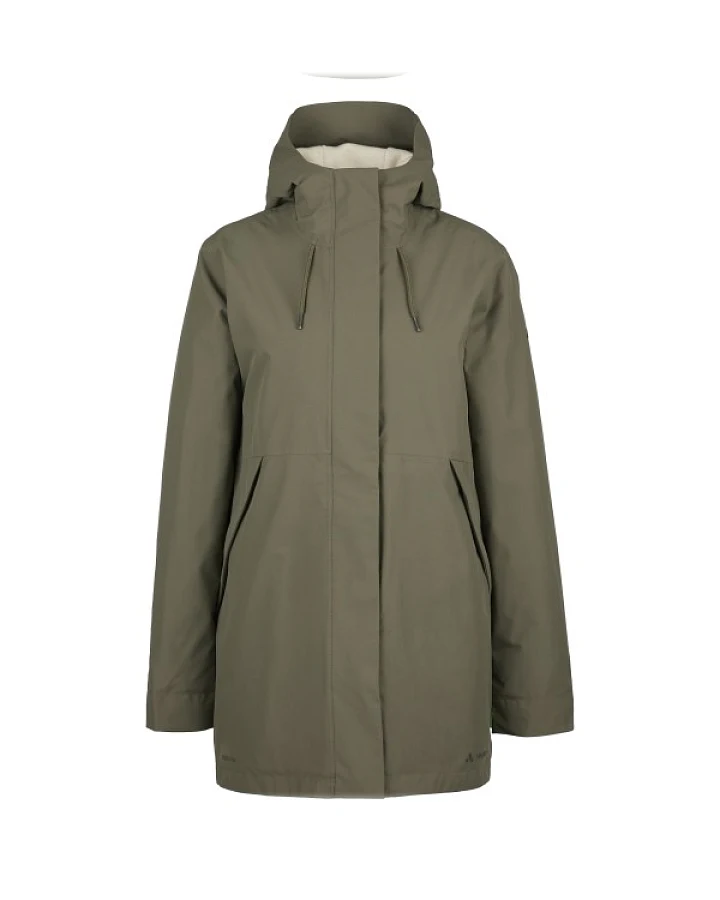Vaude - Women's Coreway Parka - Parka Gr 36 oliv