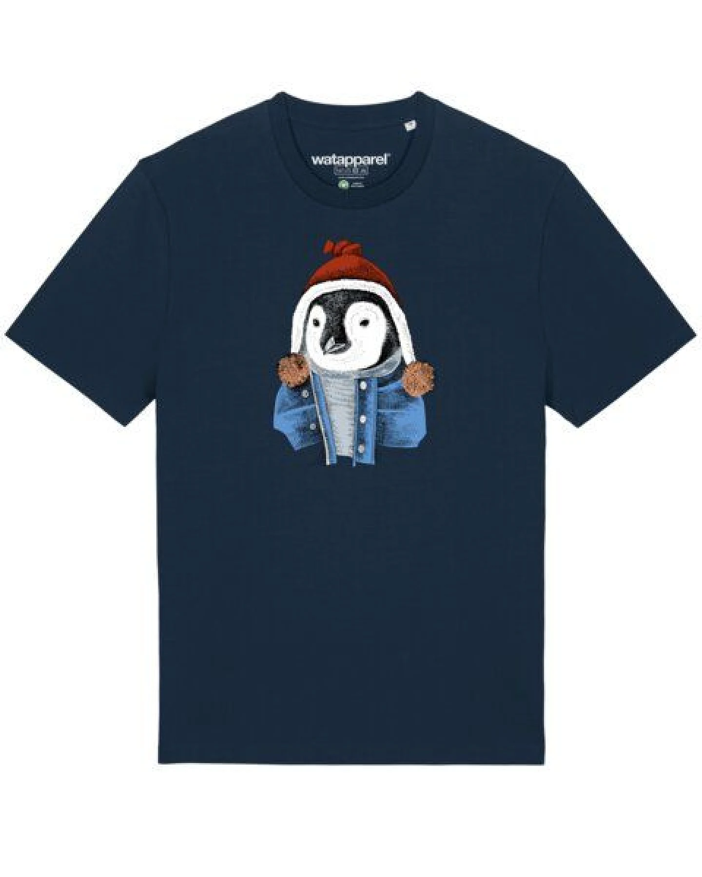 watapparel T-Shirt Unisex Pinguin – Ansicht 2