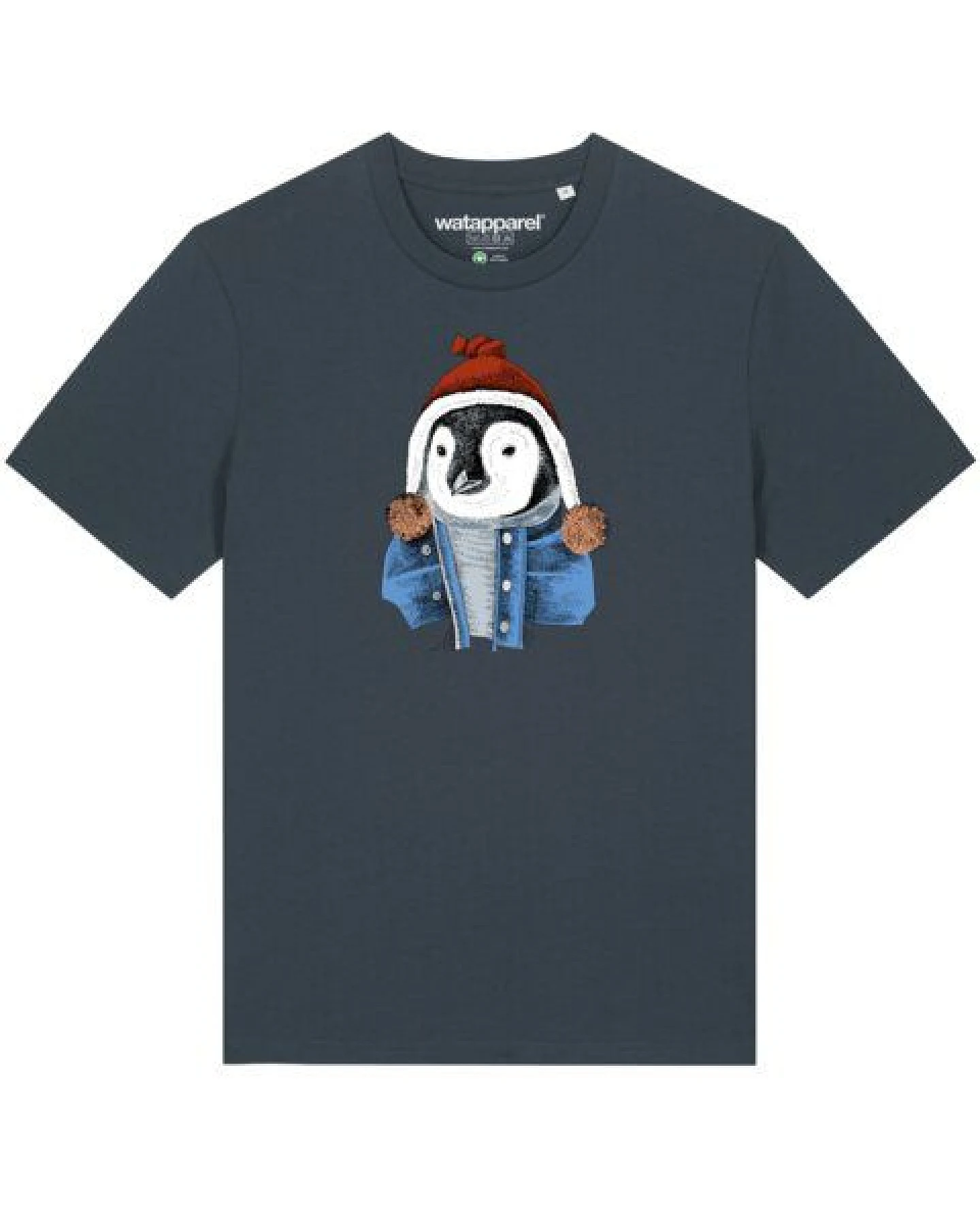 watapparel T-Shirt Unisex Pinguin – Ansicht 2