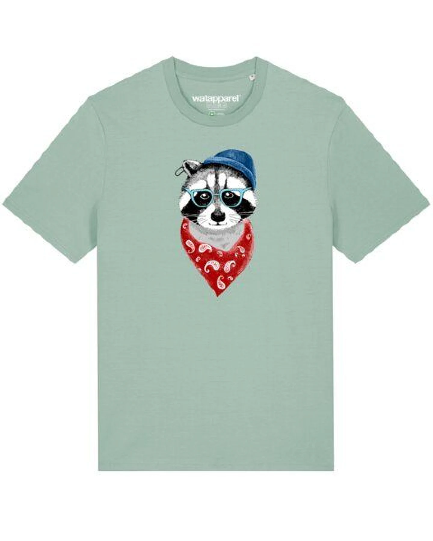 watapparel T-Shirt Unisex Waschbär – Ansicht 2