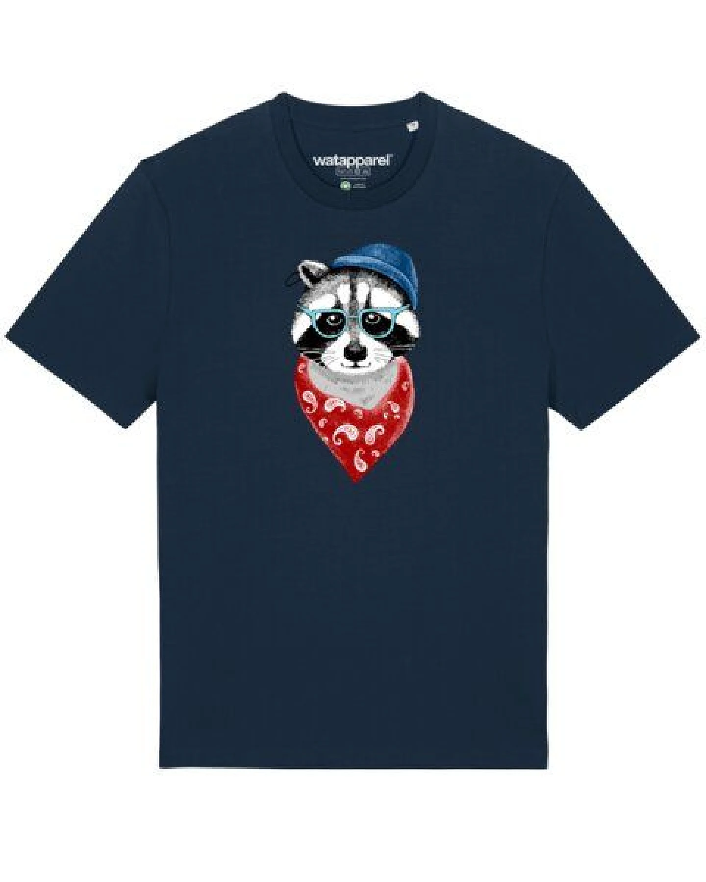 watapparel T-Shirt Unisex Waschbär – Ansicht 2