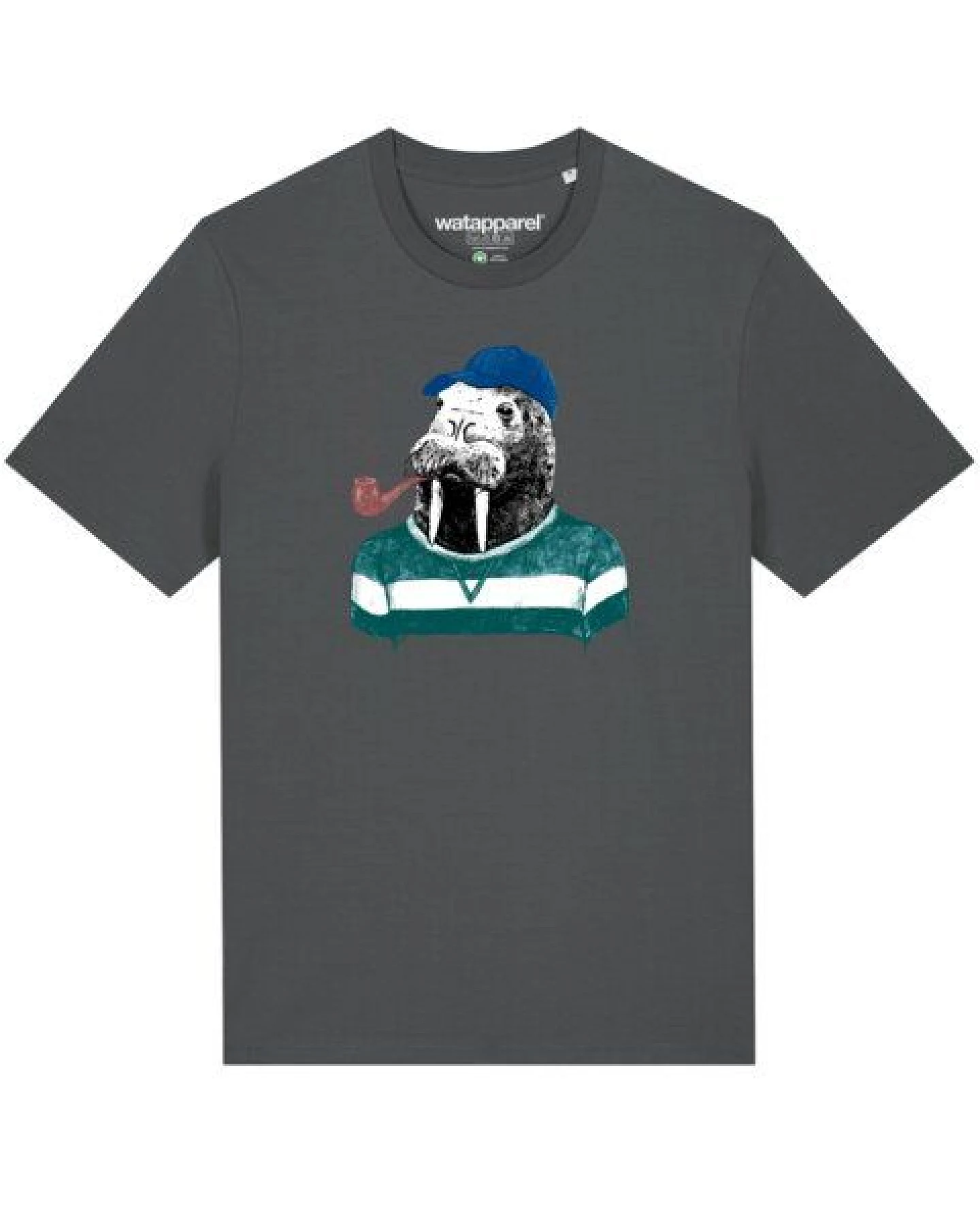 watapparel T-Shirt Unisex Walross – Ansicht 2
