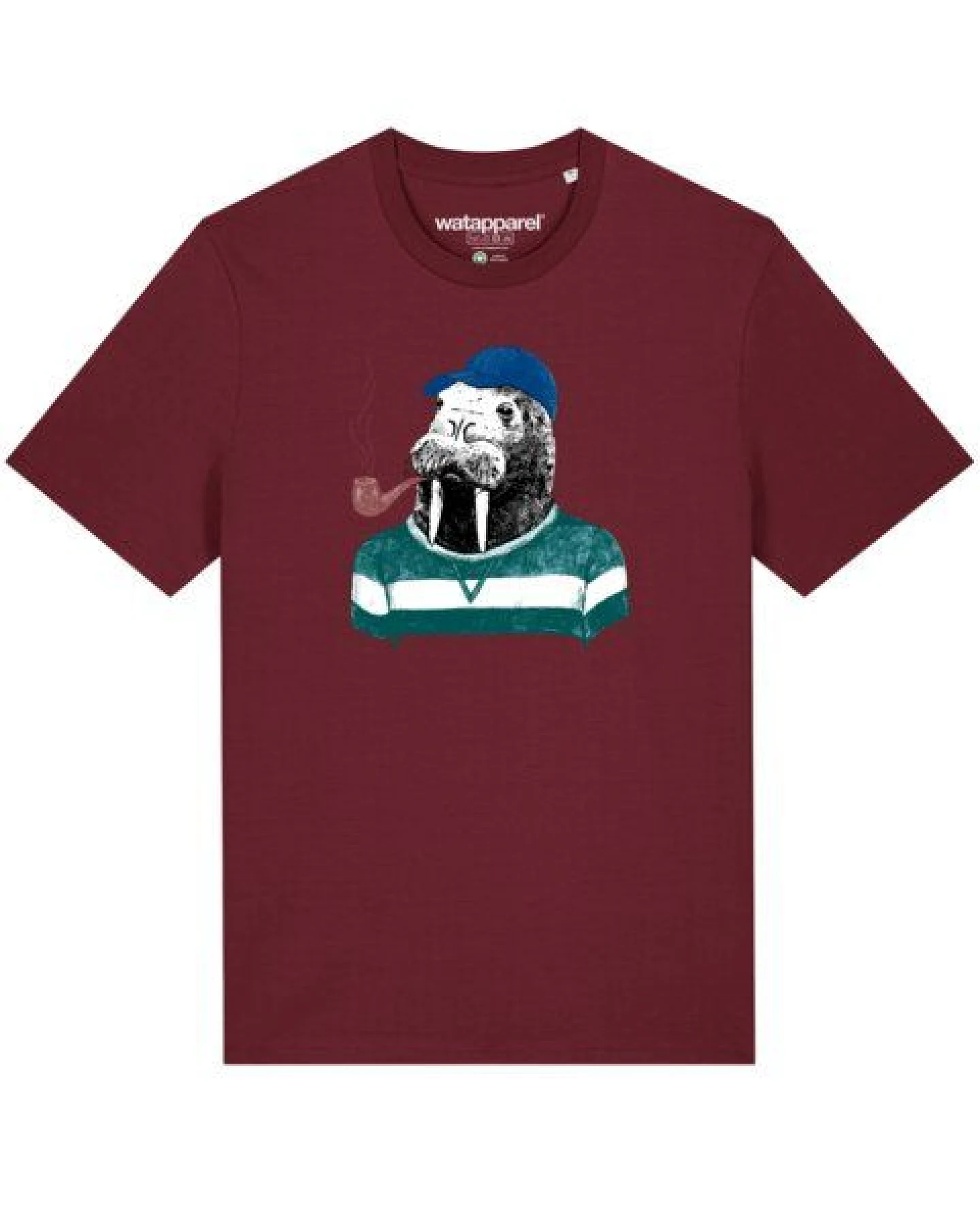watapparel T-Shirt Unisex Walross – Ansicht 2