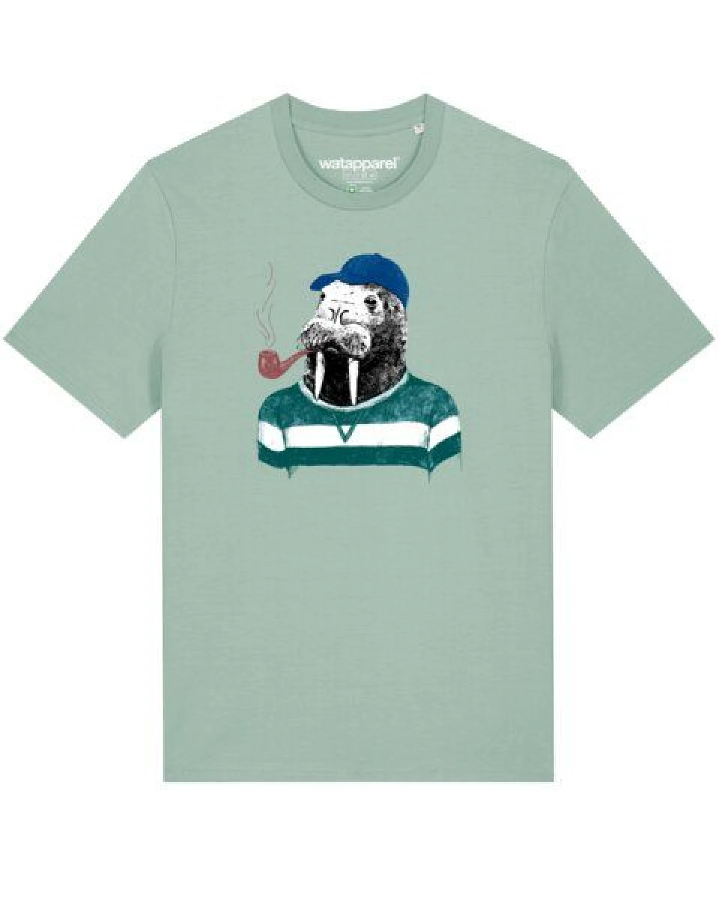 watapparel T-Shirt Unisex Walross – Ansicht 2
