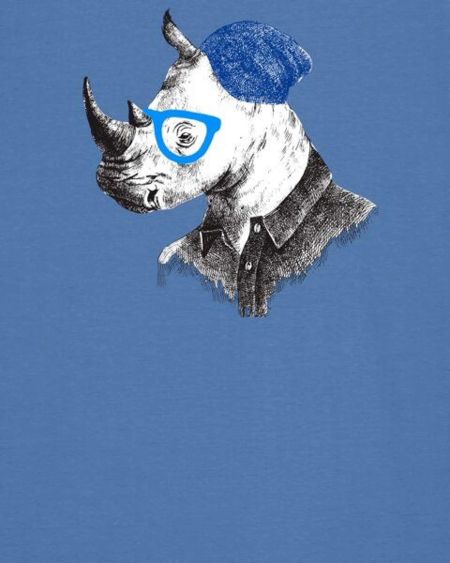 watapparel T-Shirt Unisex Nashorn – Ansicht 3