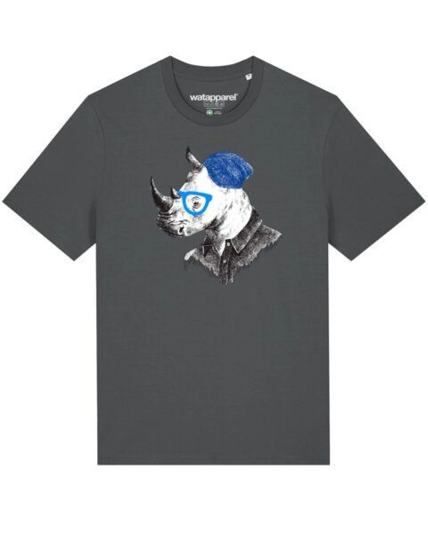 watapparel T-Shirt Unisex Nashorn – Ansicht 2