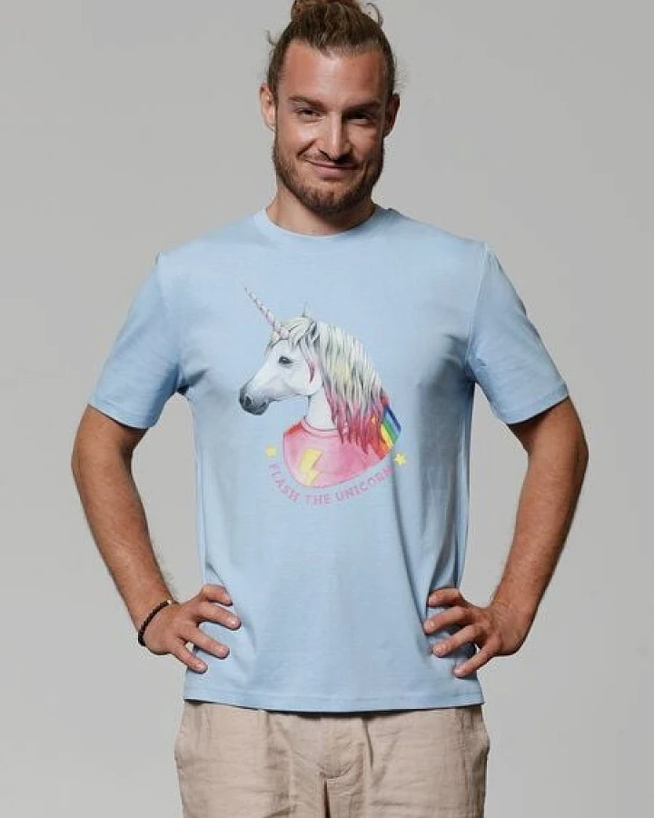 watapparel T-Shirt Unisex Flash, the unicorn