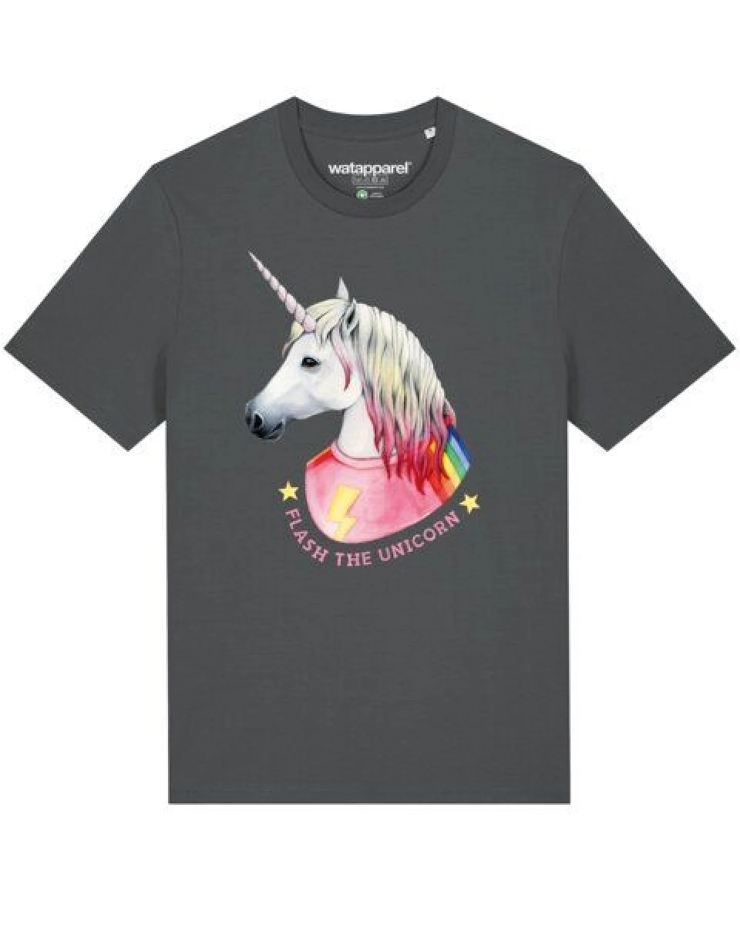 watapparel T-Shirt Unisex Flash, the unicorn – Ansicht 2