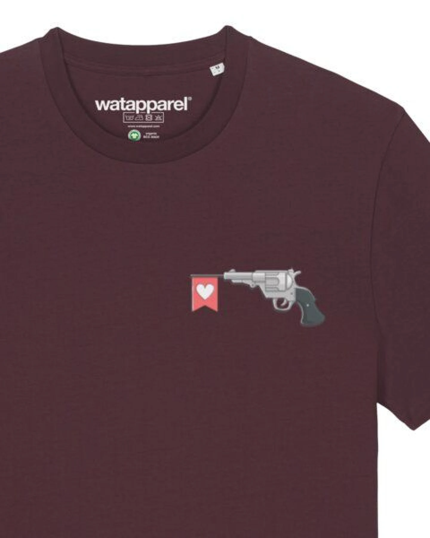 watapparel T-Shirt Unisex Make love not war – Ansicht 3