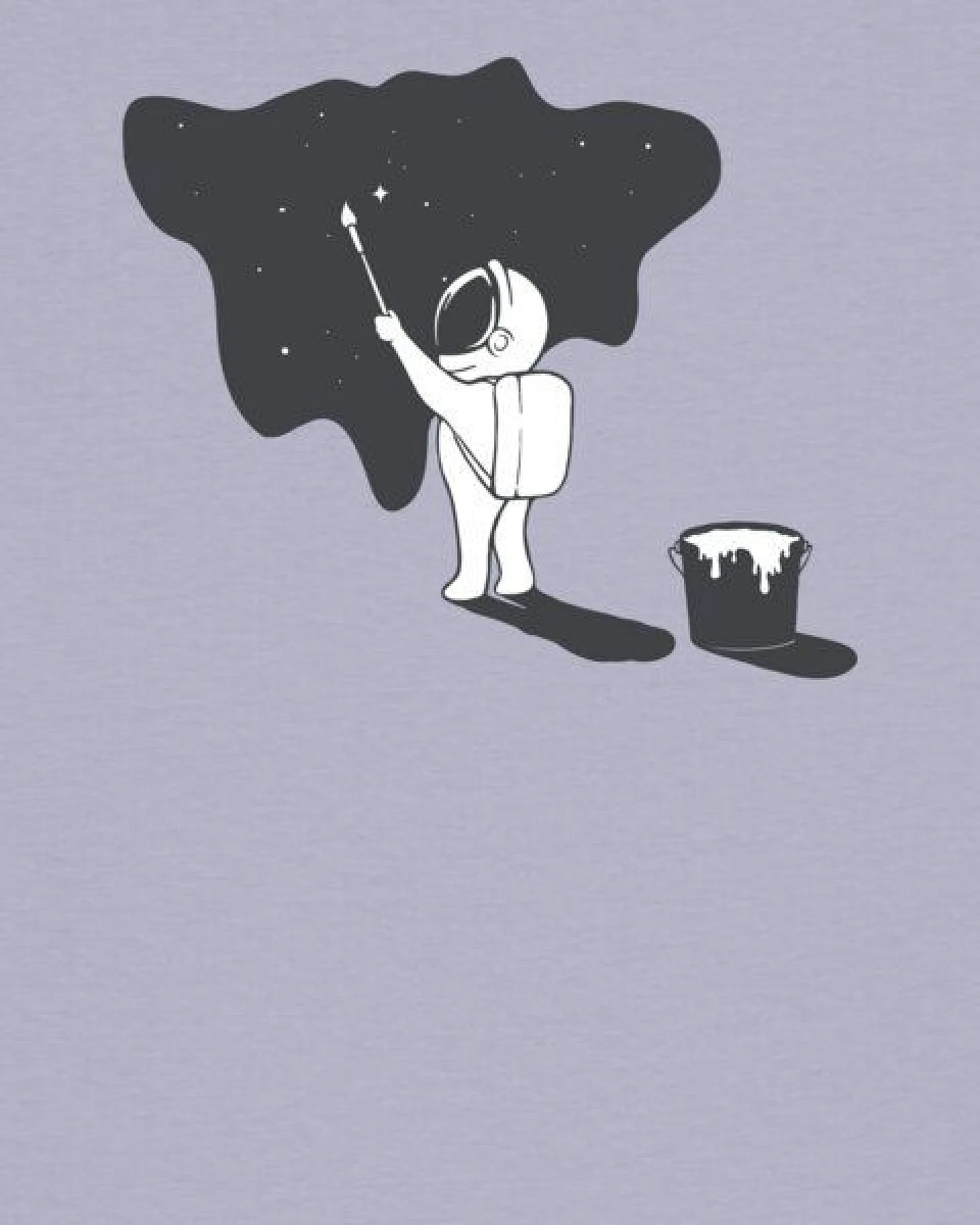 watapparel T-Shirt Frauen Painting space – Ansicht 3