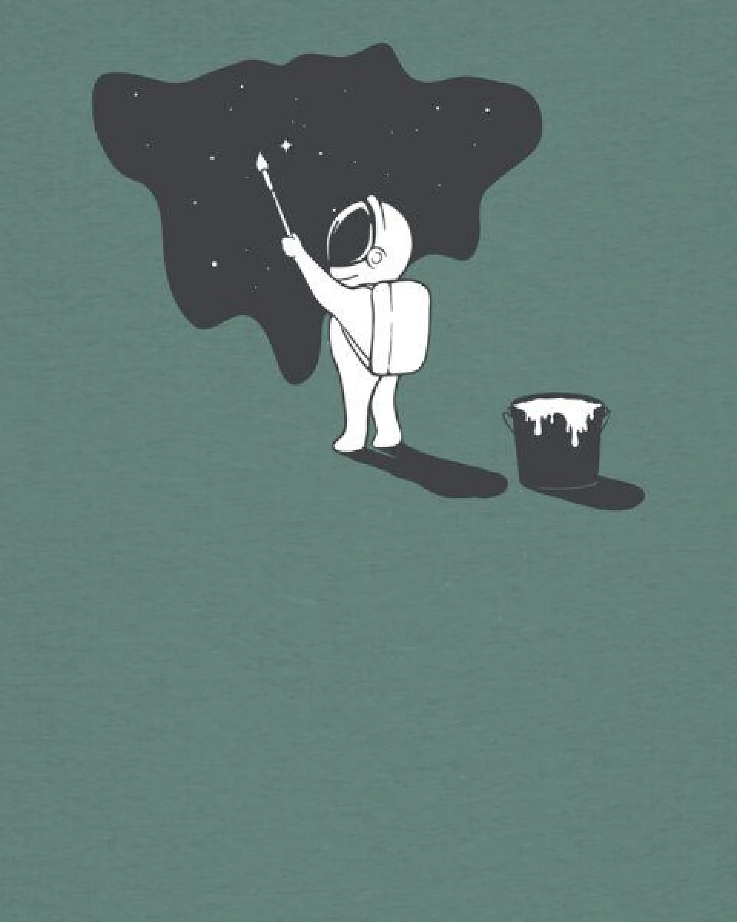 watapparel T-Shirt Frauen Painting space – Ansicht 3