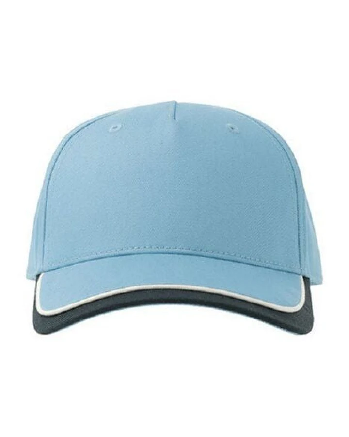 Atlantis Headwear Atlantis Kinder Basecap - Klettverschluss, mehrfarbig, Bio-Baumwolle