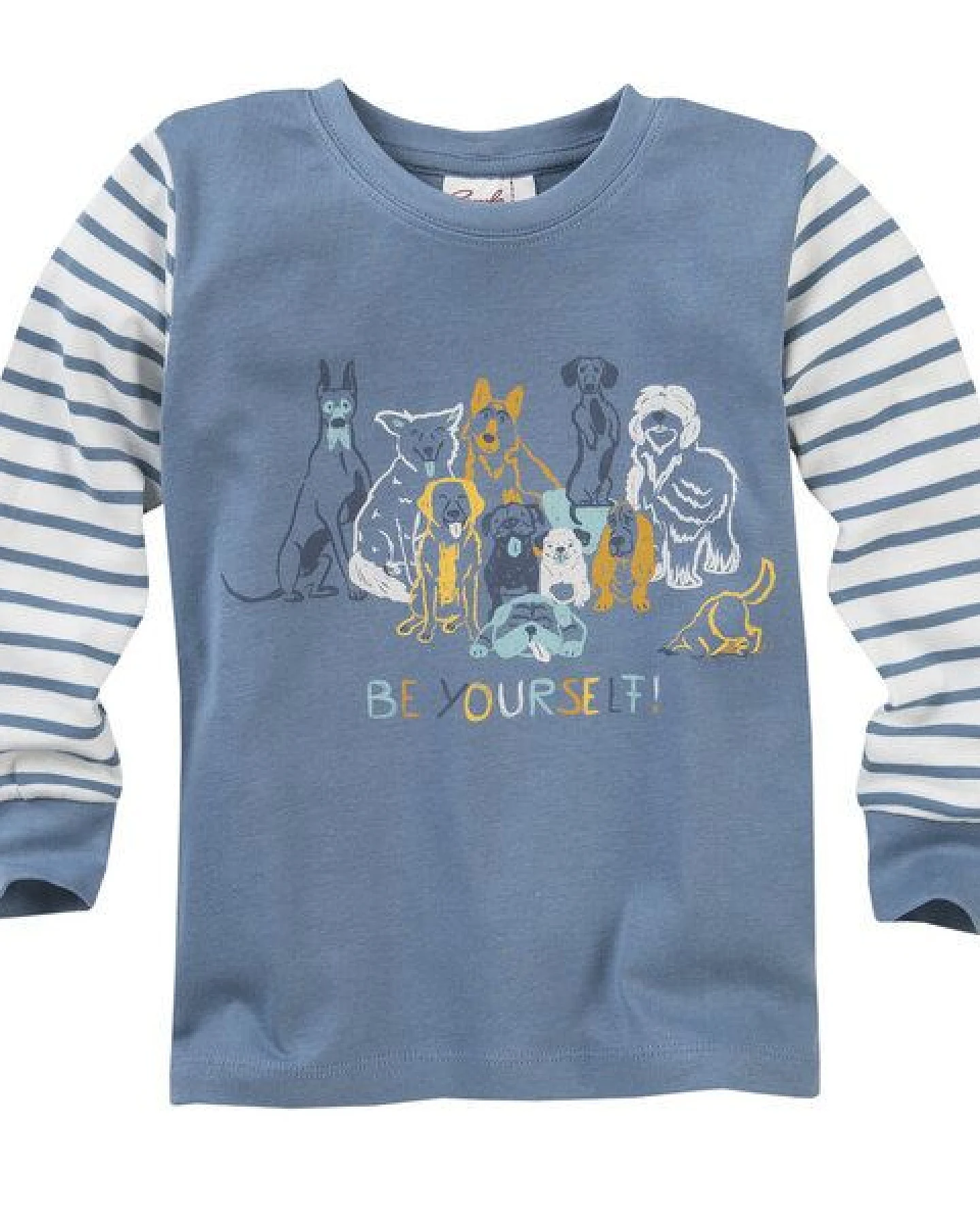 People Wear Organic Pyjama "Hundebande", Langarm Schlafanzug aus Bio-Baumwolle – Ansicht 3