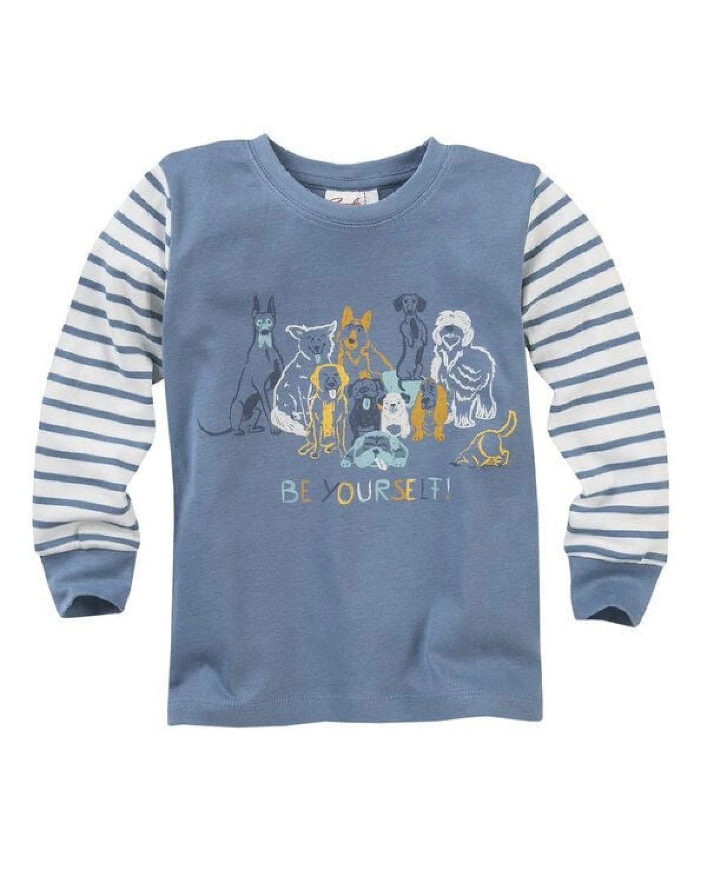 People Wear Organic Pyjama "Hundebande", Langarm Schlafanzug aus Bio-Baumwolle – Ansicht 3