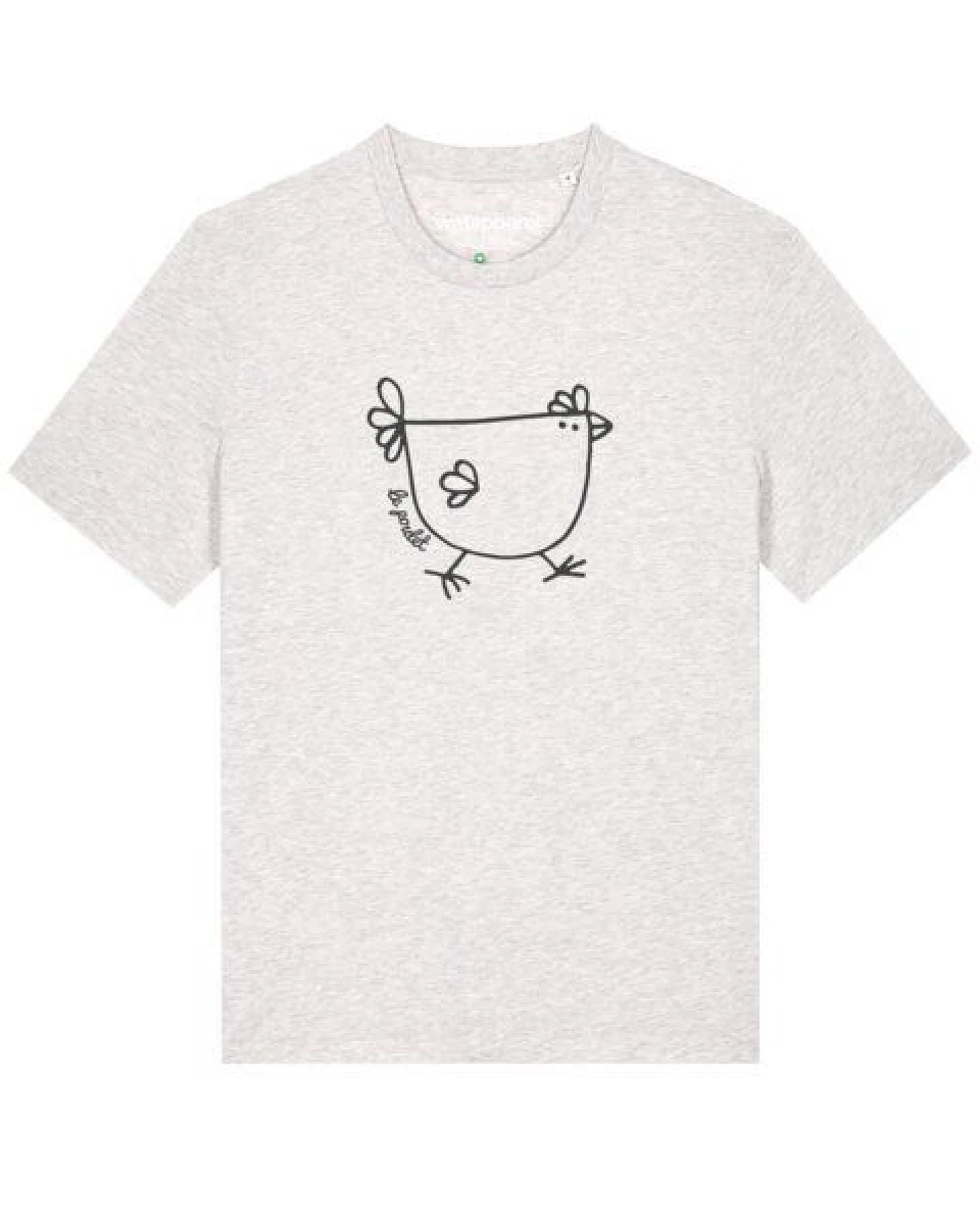 watapparel T-Shirt Unisex Le poulet - das Huhn – Ansicht 2