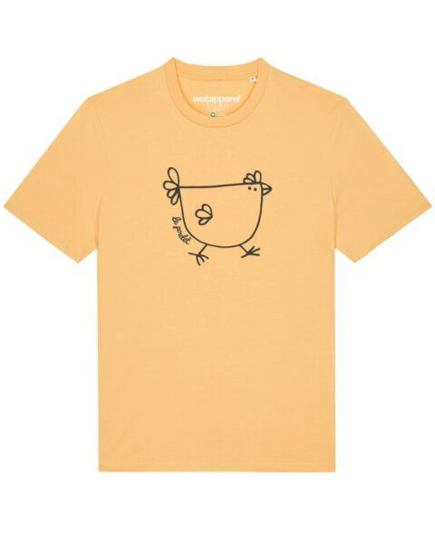 watapparel T-Shirt Unisex Le poulet - das Huhn – Ansicht 2